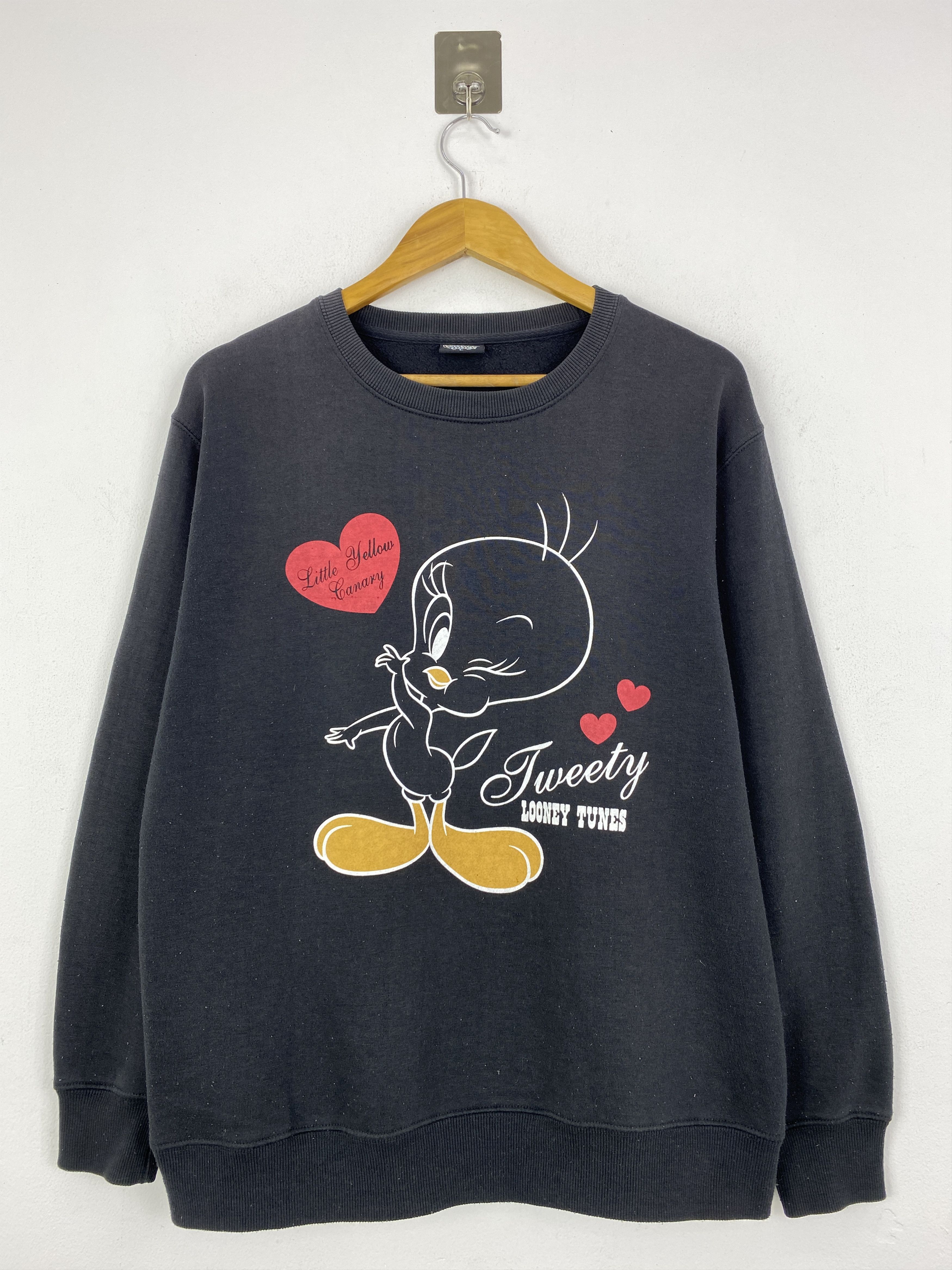 Vintage Vintage Looney Tunes Tweety Pullover Sweatshirt SH0154 Size US L / EU 52-54 / 3 - 1 Thumbnail