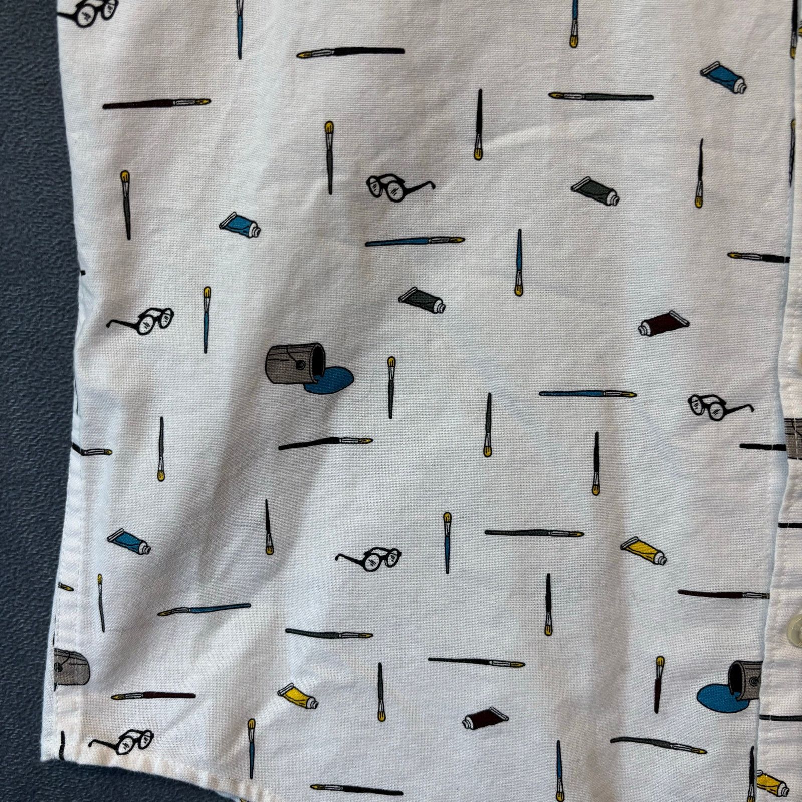 Other Penguin Heritage Slim Fit Shirt Knit Glasses Paint Brushes Size US M / EU 48-50 / 2 - 10 Thumbnail
