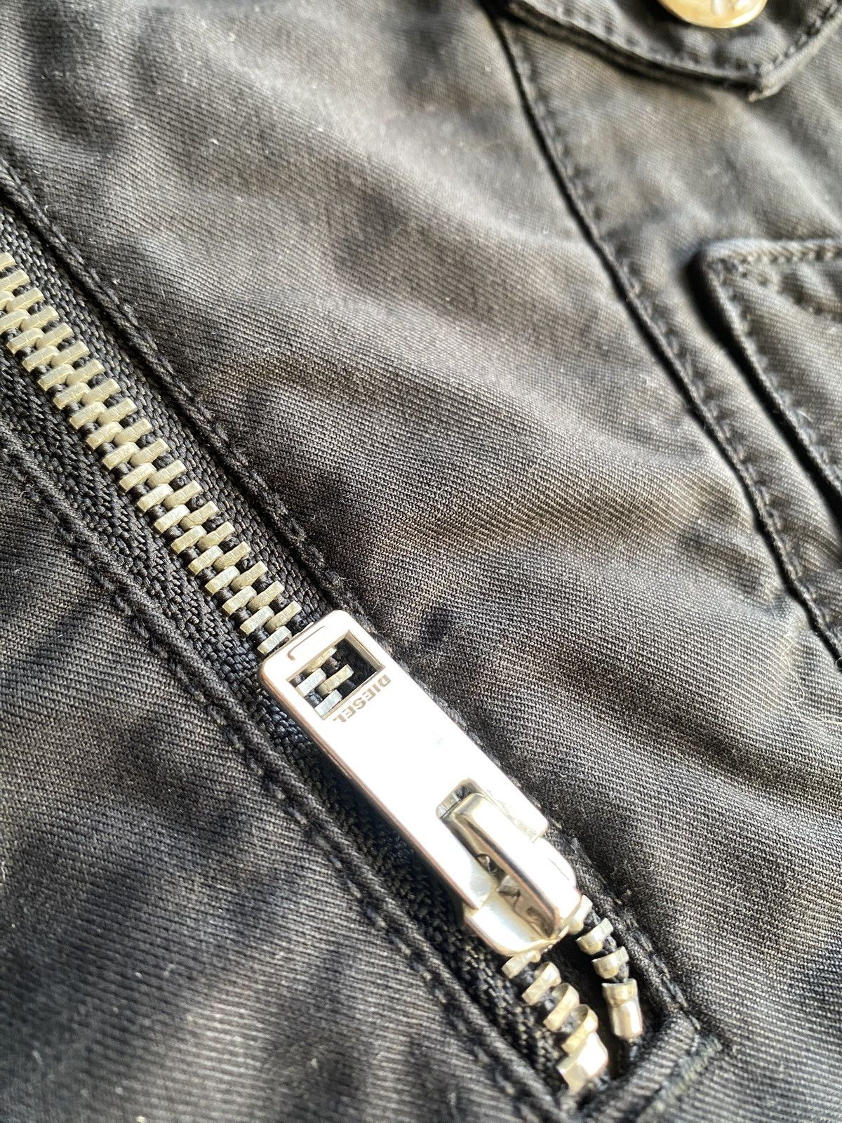 Diesel 🔥Opium Punk Diesel Moto Racing Gothic Pants Zip rare 27 Size 27" / US 4 / IT 40 - 12 Thumbnail