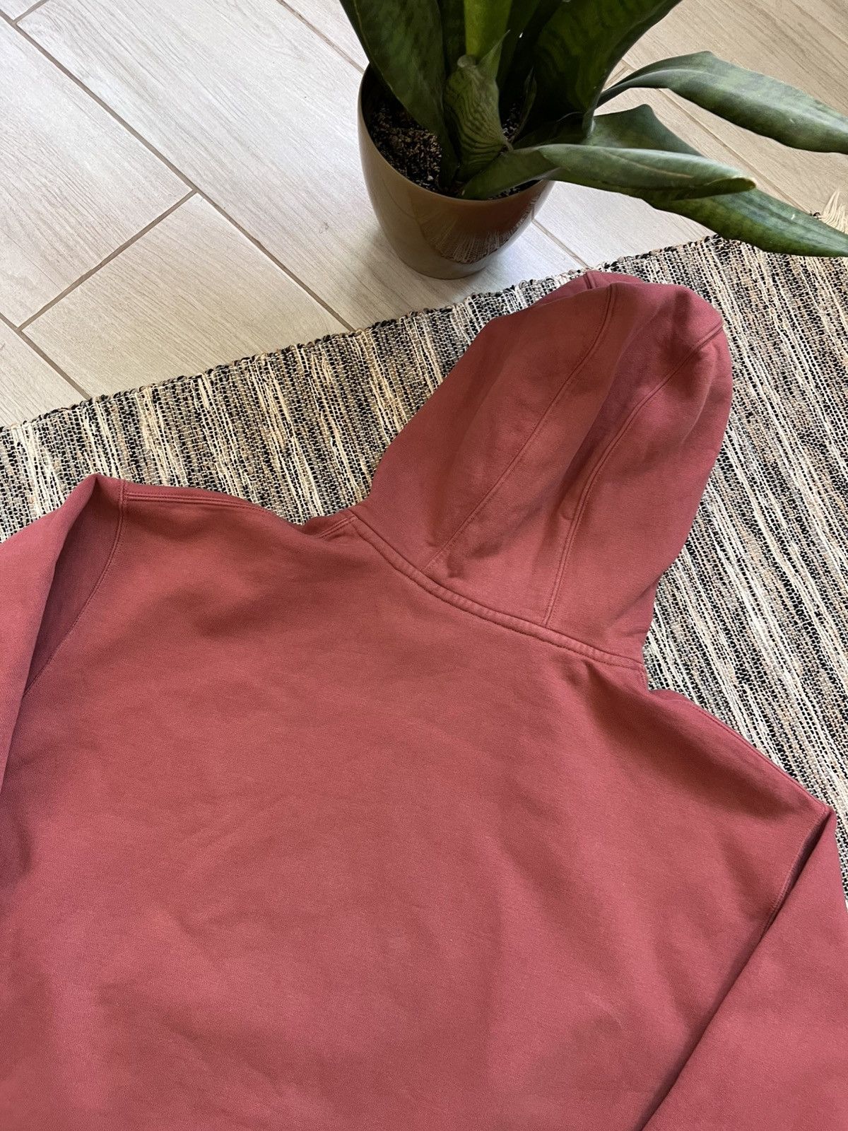 Nike × Vintage Nike Lab Fleece Hoodie Oversize Peach minimalistic logo Size US L / EU 52-54 / 3 - 11 Thumbnail