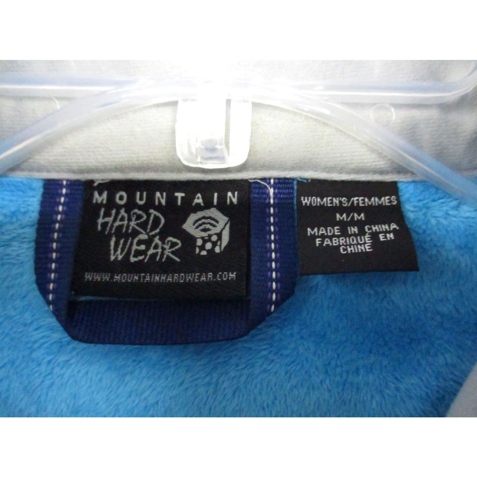 Mountain Hardwear VINTAGE Mountain Hardwear Women's Jacket Blue Fleece Polartec Stretch VG Size M / US 6-8 / IT 42-44 - 7 Thumbnail