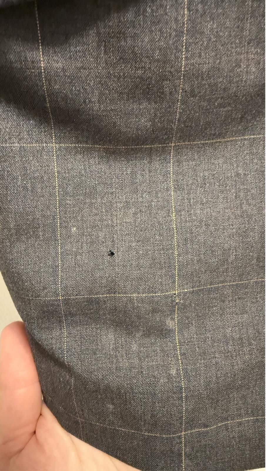 Designer Vintage Gianni Versace Couture Grey Wool Blazer Made in Ital Size 40R - 9 Thumbnail