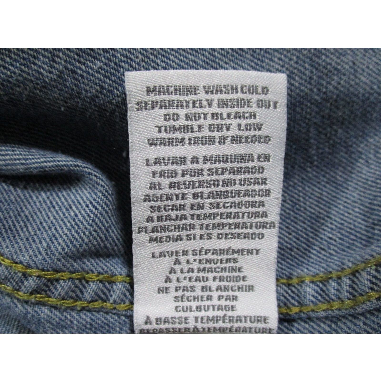 Other YMI Women Denim Jean Jacket Long Sleeve Button Pockets Large Size L / US 10 / IT 46 - 5 Thumbnail