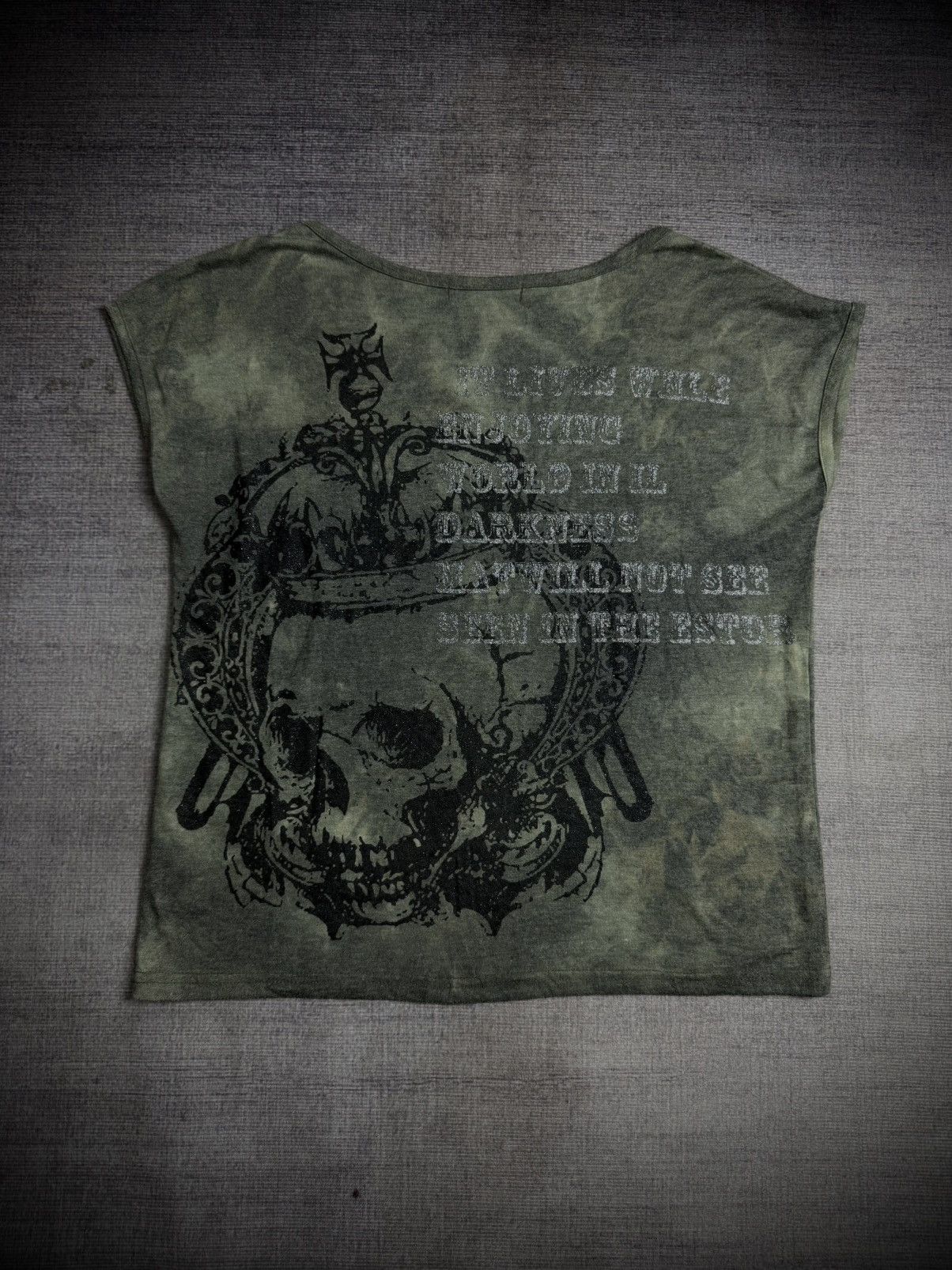 20471120 CASSE SKULL ART PUNK IFSIX TSHIRT Size M / US 6-8 / IT 42-44 - 1 Thumbnail