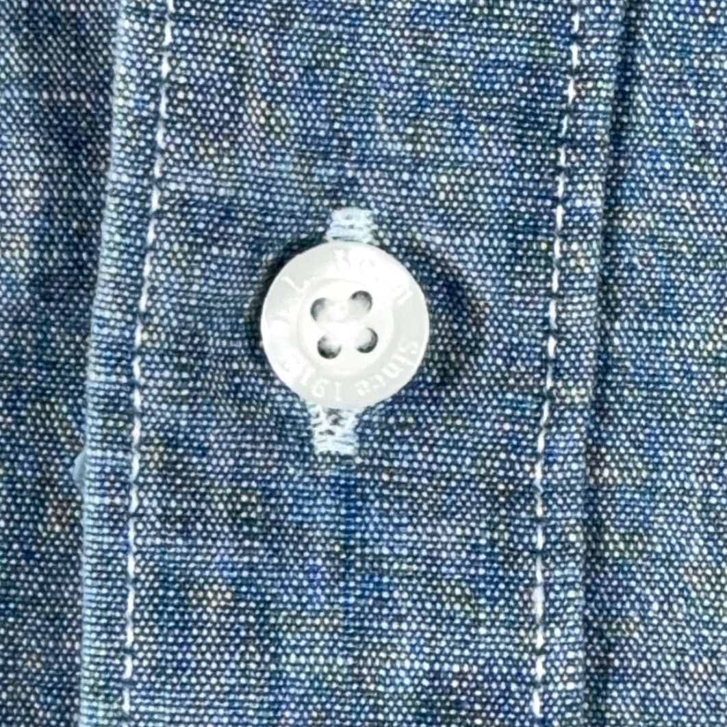 Vintage VINTAGE L.L.Bean Shirt XXL 2XL Blue Chambray Button-Up Long Sleeve Men's Casual Heritage Y2K Size US XXL / EU 58 / 5 - 6 Thumbnail