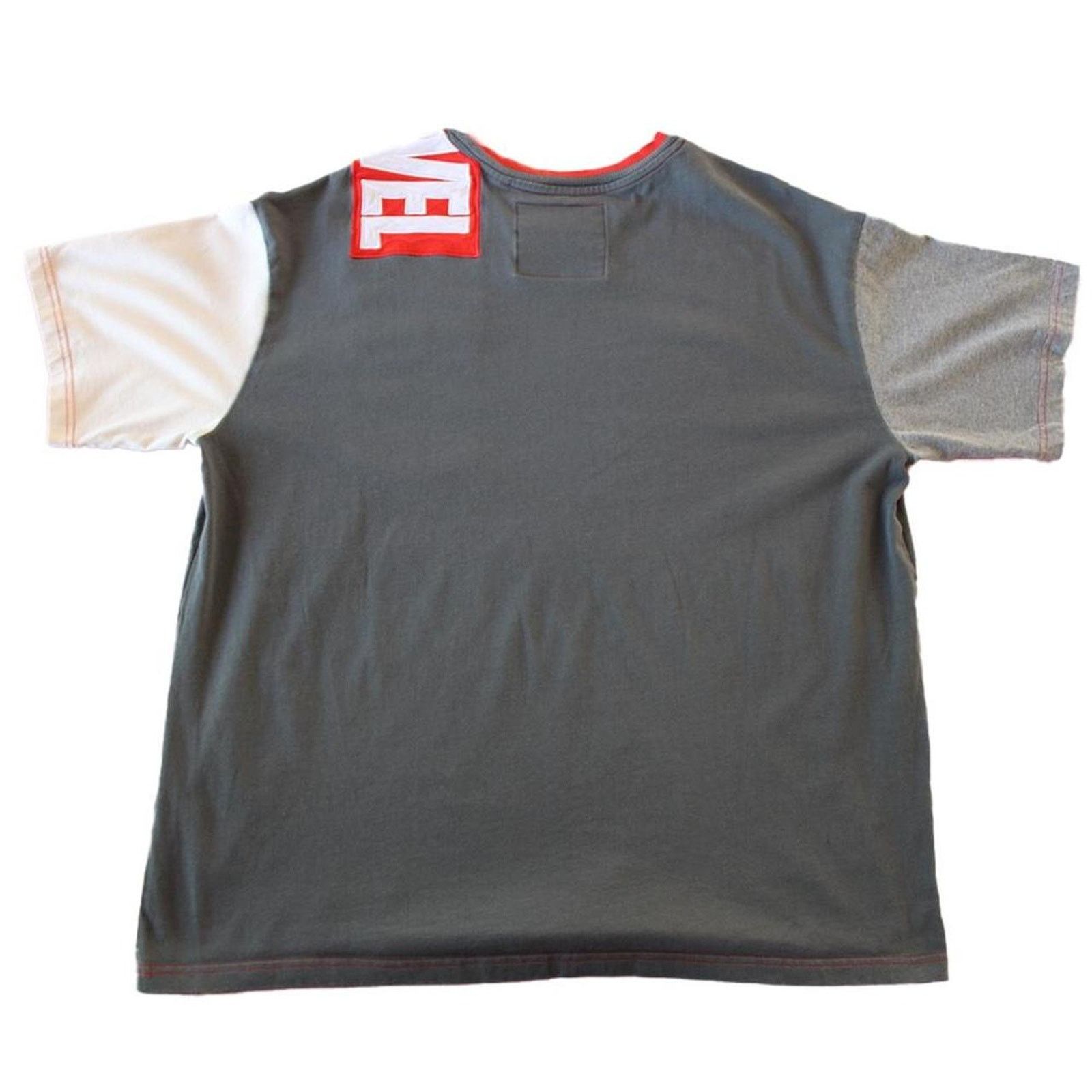 & Other Stories Y2K Gray Marvel Embroidered Graphic Tee Size US XL / EU 56 / 4 - 3 Thumbnail