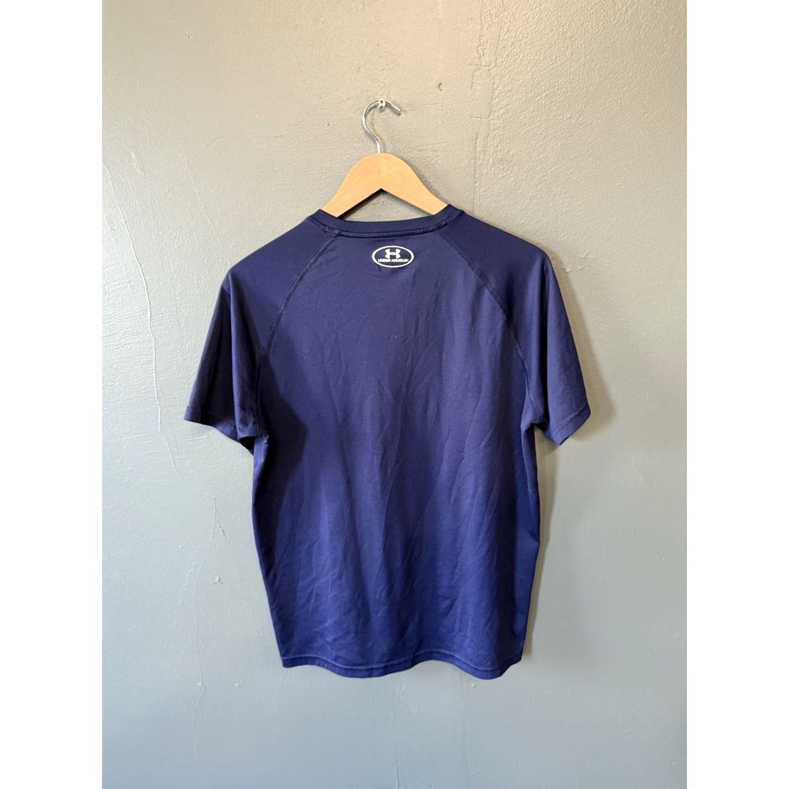 Under Armour Under Armour Mens Blue Short Sleeve T-Shirt Size M Athletic Fit Casual Activewear Mens Shirt Blue Short Sleeve T-Shirt 90s? Size US M / EU 48-50 / 2 - 2 Thumbnail