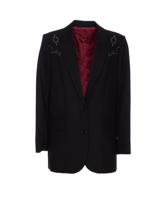 Zadig & Voltaire ZADIG & VOLTAIRE Women Jackets WWBL01947 011 Black Size XS / US 0-2 / IT 36-38 - 1 Thumbnail