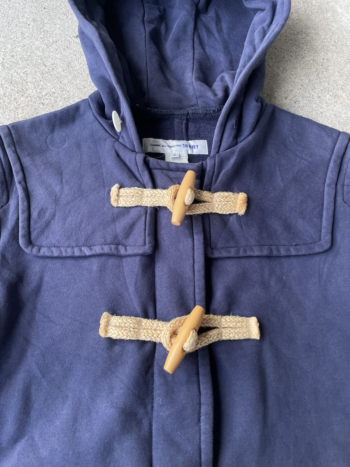 Comme des Garcons Comme Des Garcons Blue Duffle Coat S19905 Size US S / EU 44-46 / 1 - 3 Thumbnail