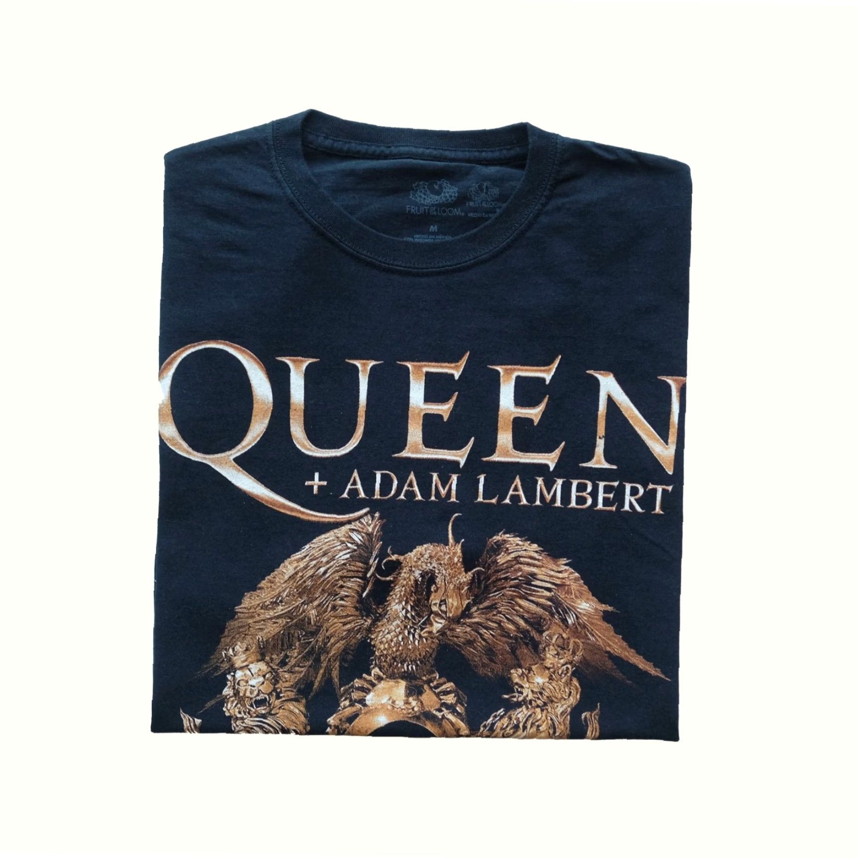 Fruit Of The Loom VINTAGE QUEEN FRUIT OF THE LOOM THE RHAPSODY TOUR Y2K 90s ROCK MEN BLACK T SHIRT SZ M Size US M / EU 48-50 / 2 - 2 Thumbnail