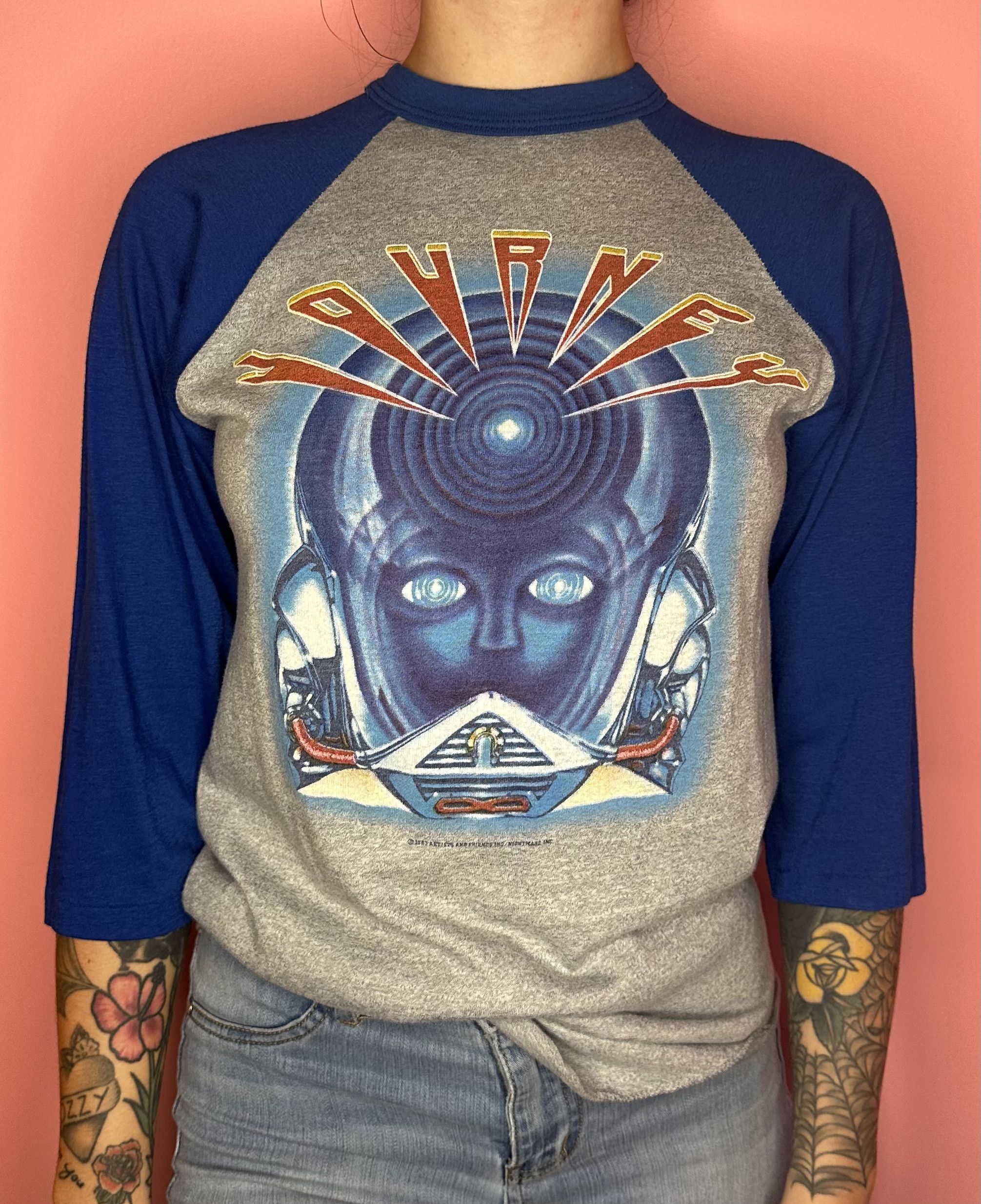 Journey Frontiers Original Tour Shirt 1983 Rare