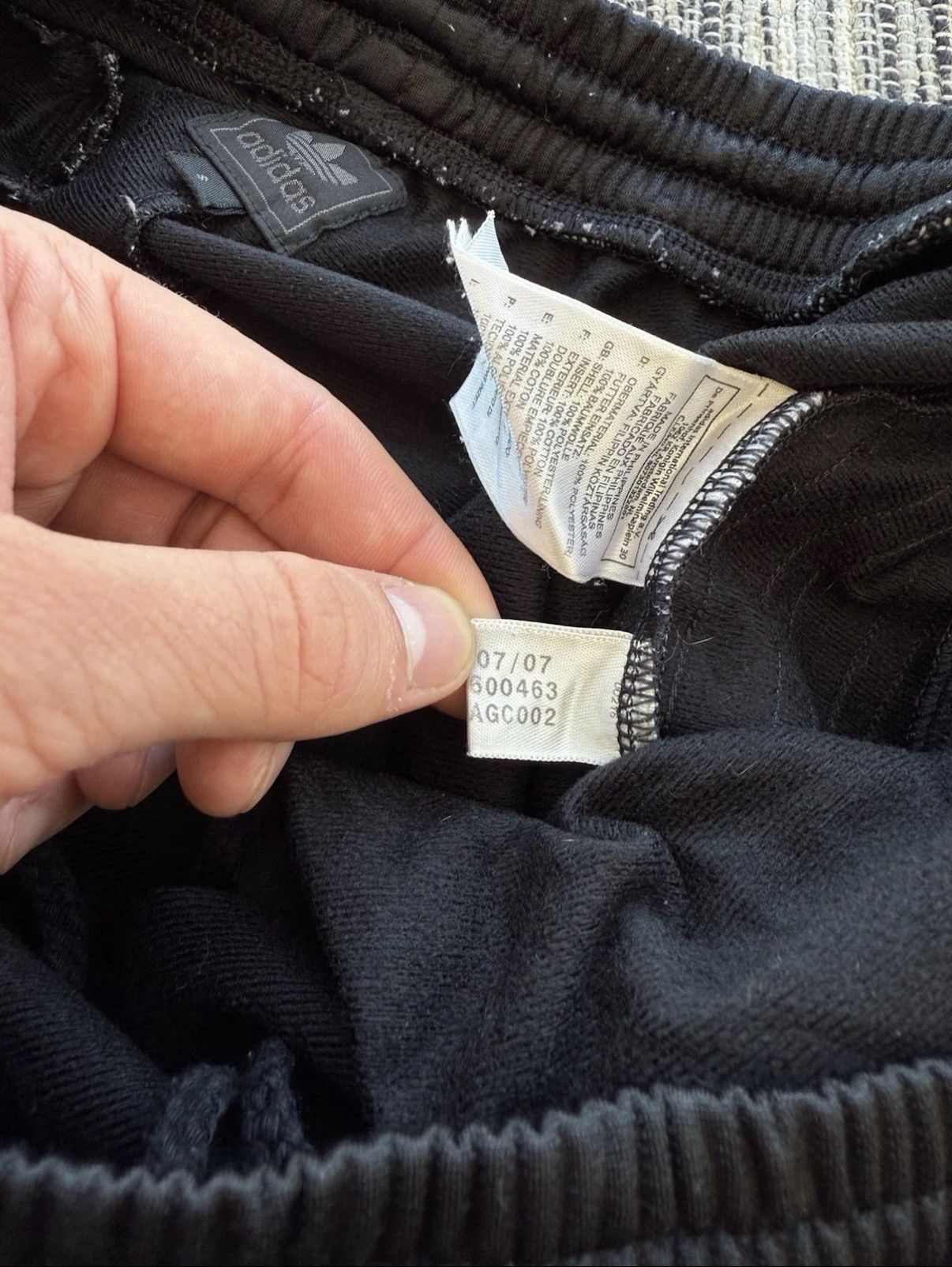 Adidas Adidas Chile 62 Track Pants Mens Large Black Sports pants Size US 32 / EU 48 - 9 Thumbnail