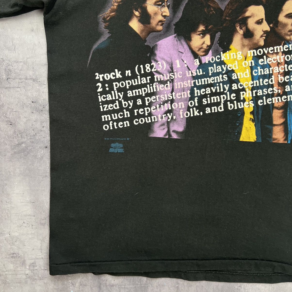 Band Tees Rare! The Beatles 1991 Apple Paul John Ringo George 90s Size US L / EU 52-54 / 3 - 7 Thumbnail