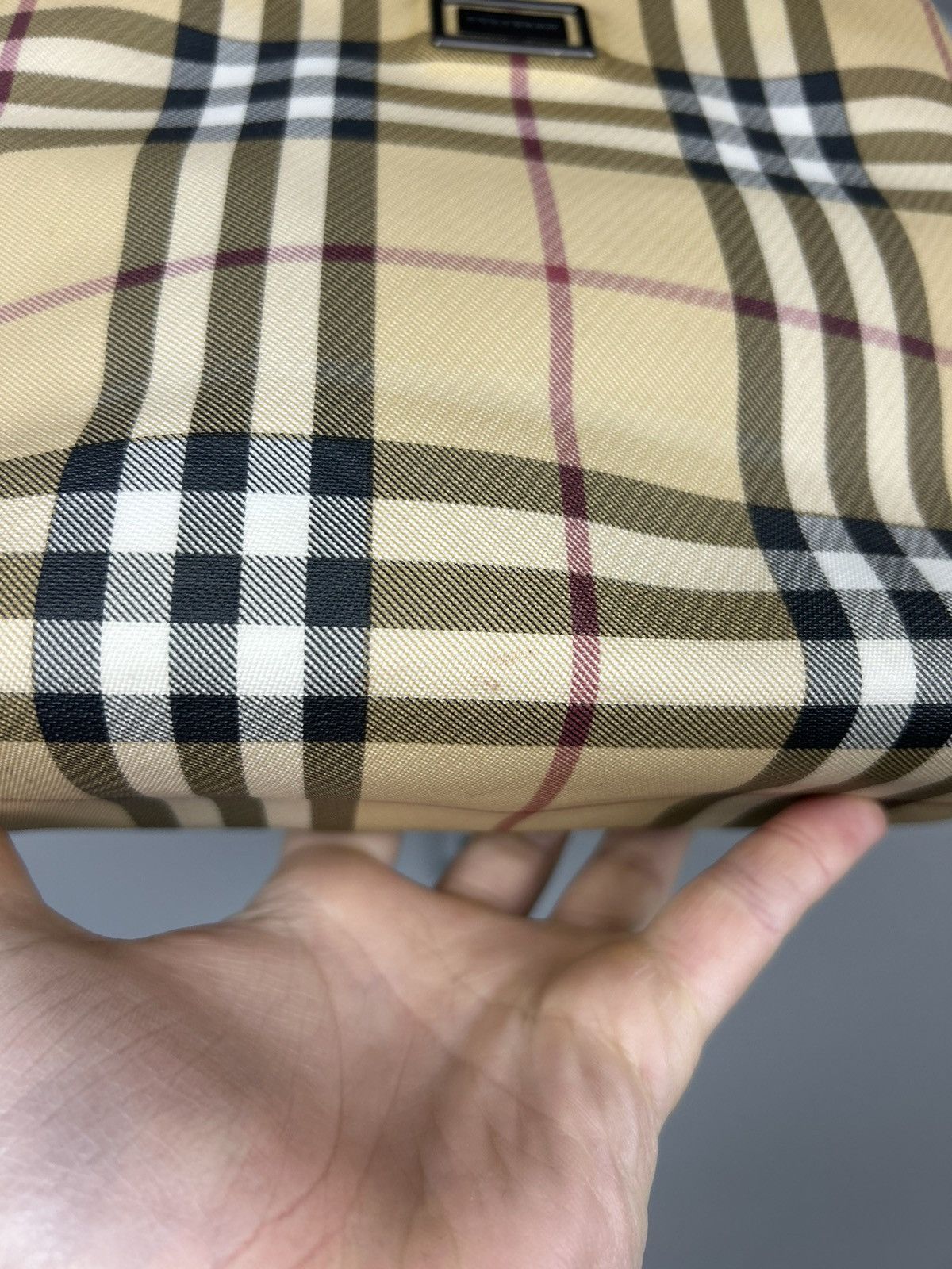 Burberry Burberry Nova Check Tote Bag Burberry London Size ONE SIZE - 7 Thumbnail
