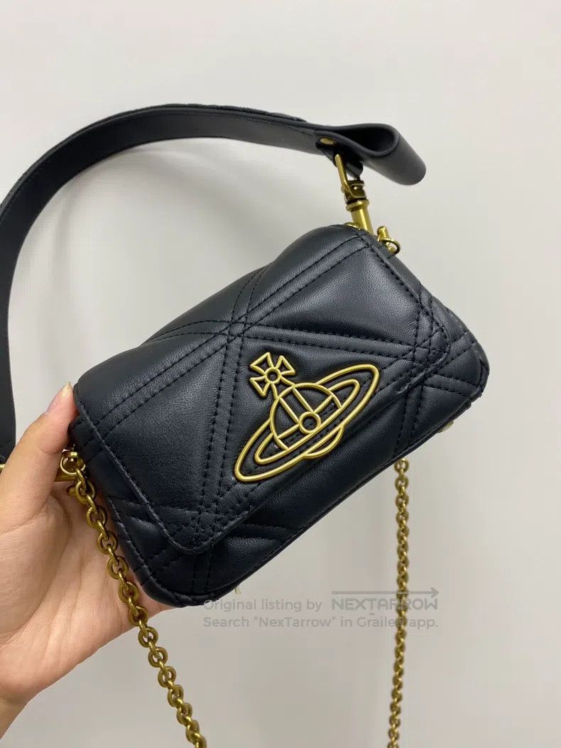 Vivienne Westwood Vivienne Westwood size os Sheepskin Diamond Pattern Retro P Size ONE SIZE - 5 Thumbnail