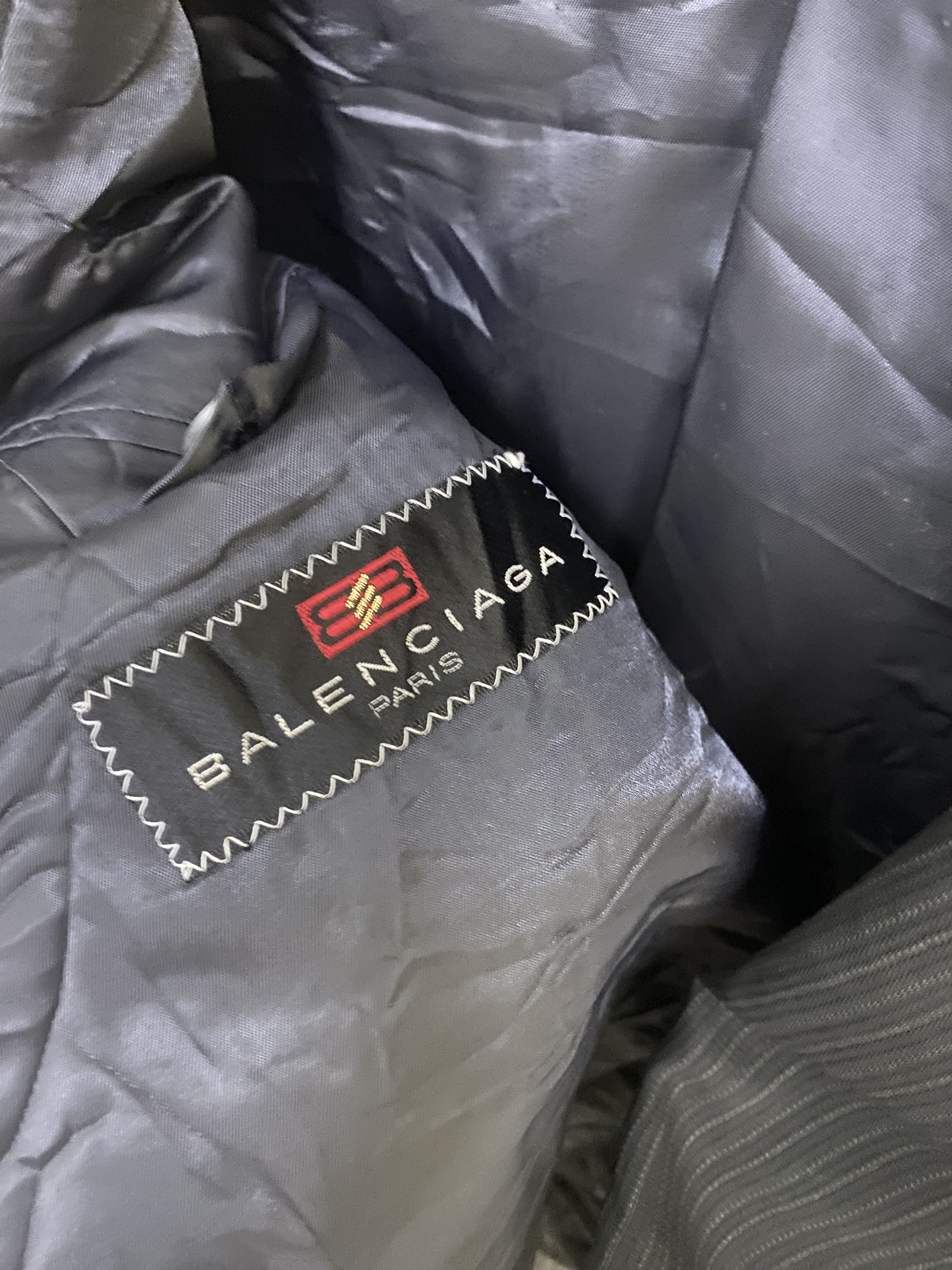 Balenciaga Balenciaga Striped Blazer Size 44R - 3 Thumbnail