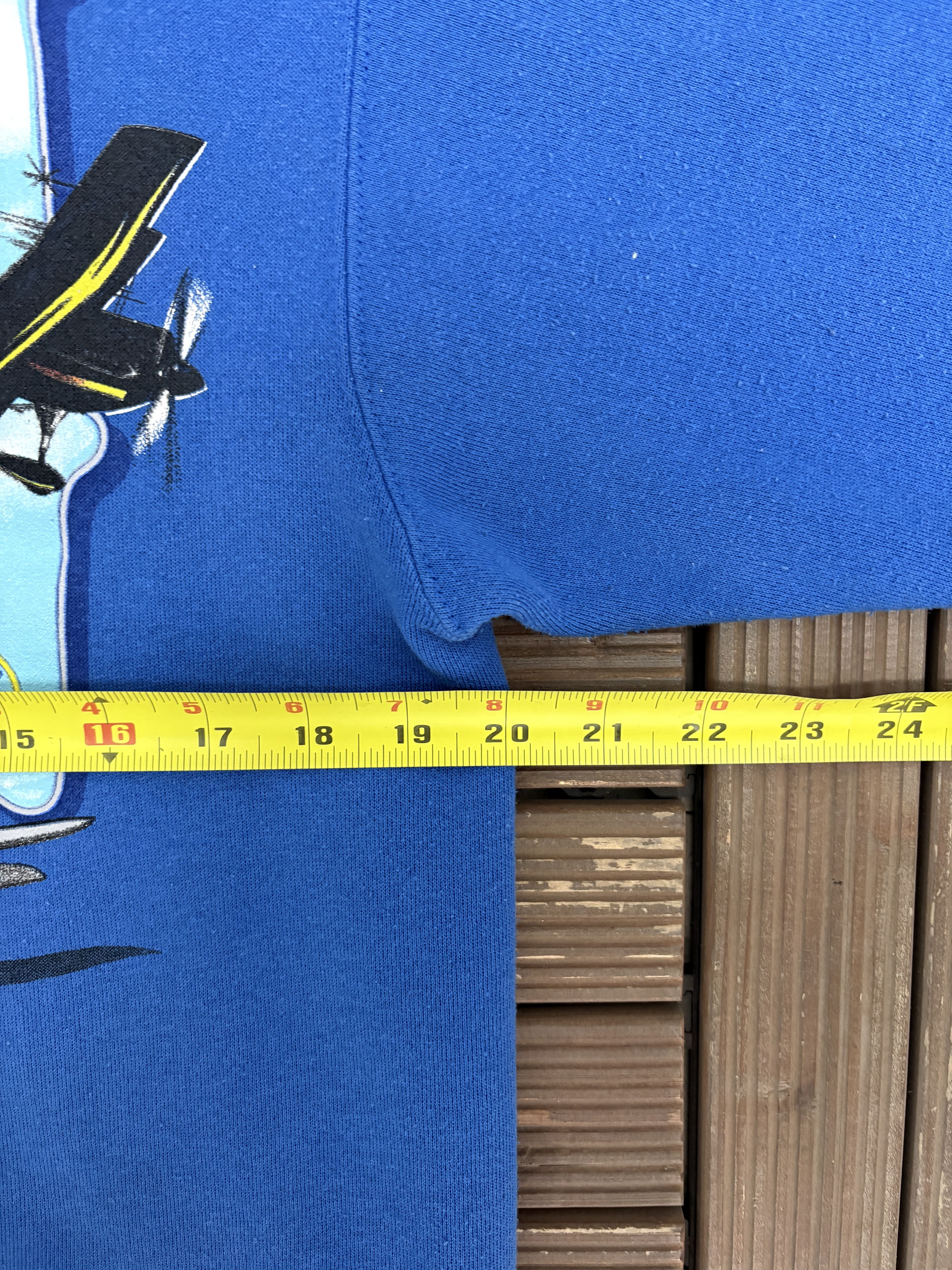 Vintage Sun 'n Fun Lakeland, Florida Vintage Blue Crewneck Size US L / EU 52-54 / 3 - 7 Thumbnail