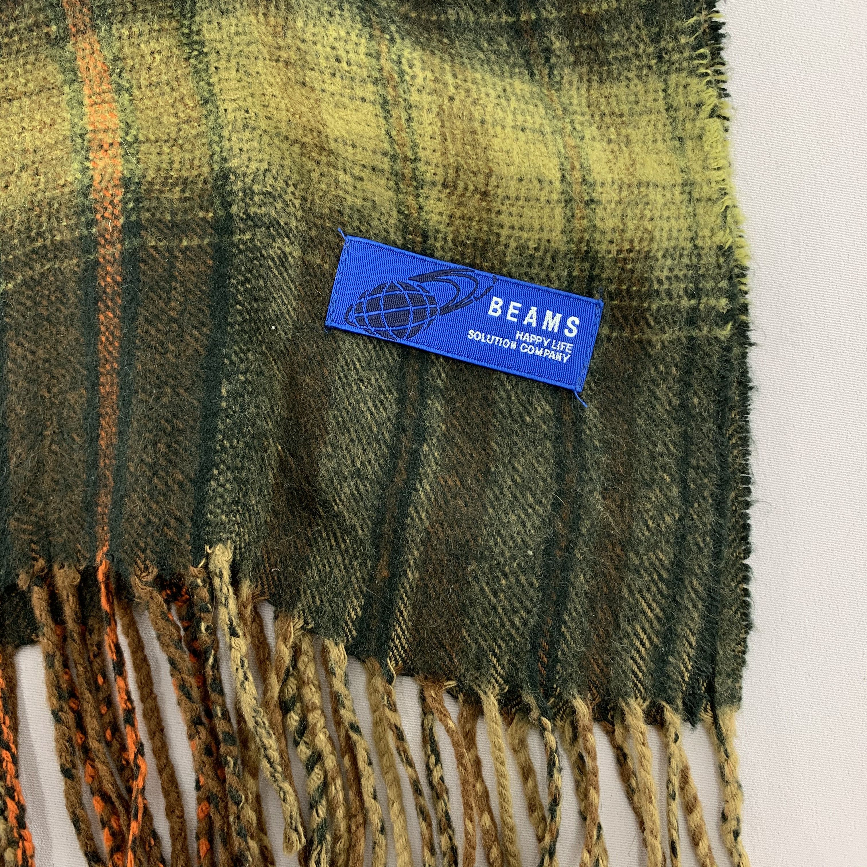 Beams Plus Beams Scarf Wool Muffler Neck Wrap BL4387 Size ONE SIZE - 4 Thumbnail