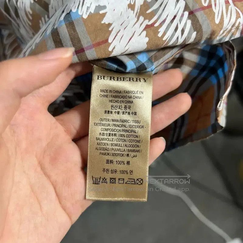 Burberry Burberry Men's Short Sleeve Plaid Shirt. Size US M / EU 48-50 / 2 - 4 Thumbnail