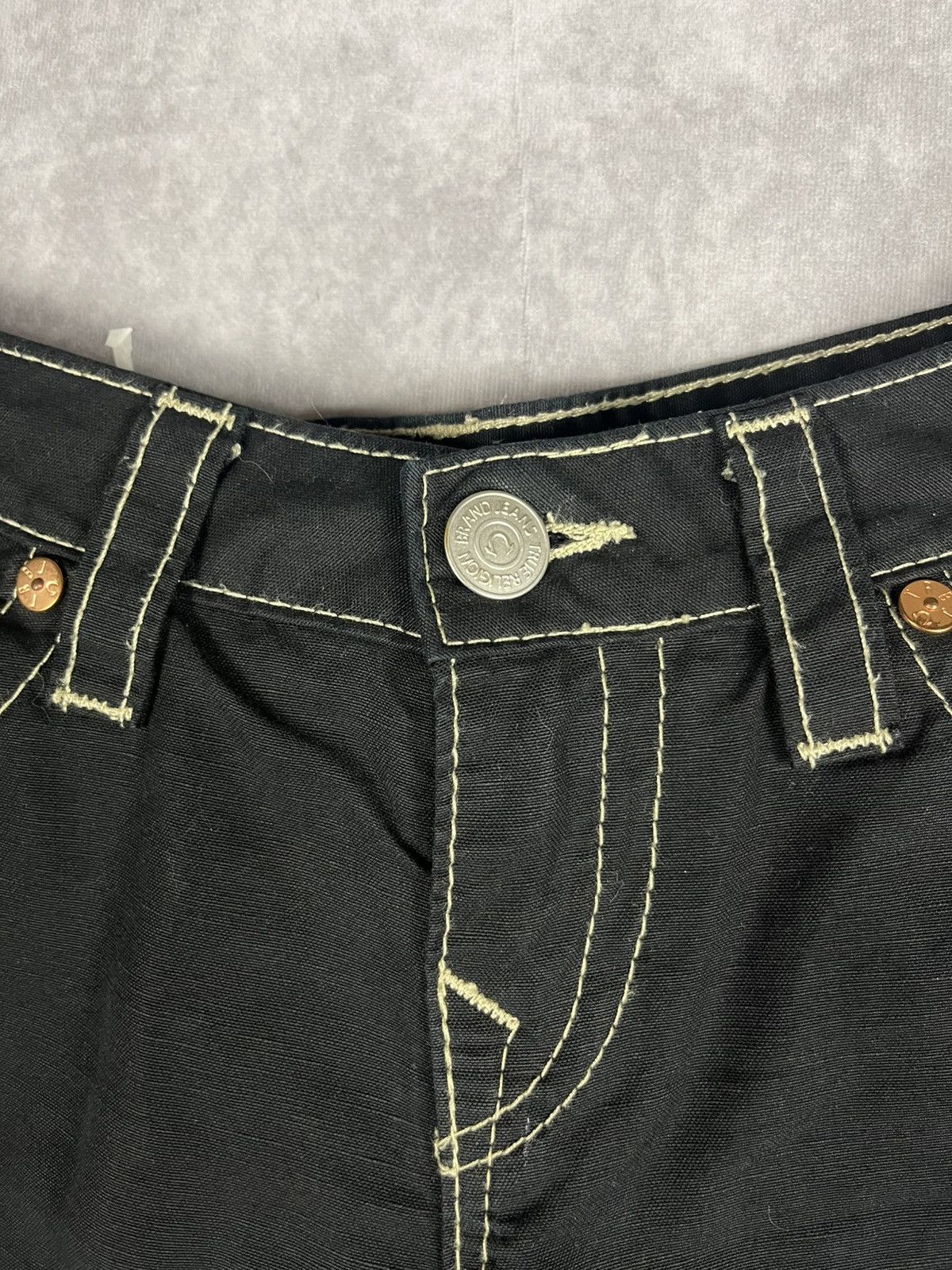 True Religion True Religion Bootcut Denim Jeans Twisted Seam Jeans Size 29" - 3 Thumbnail