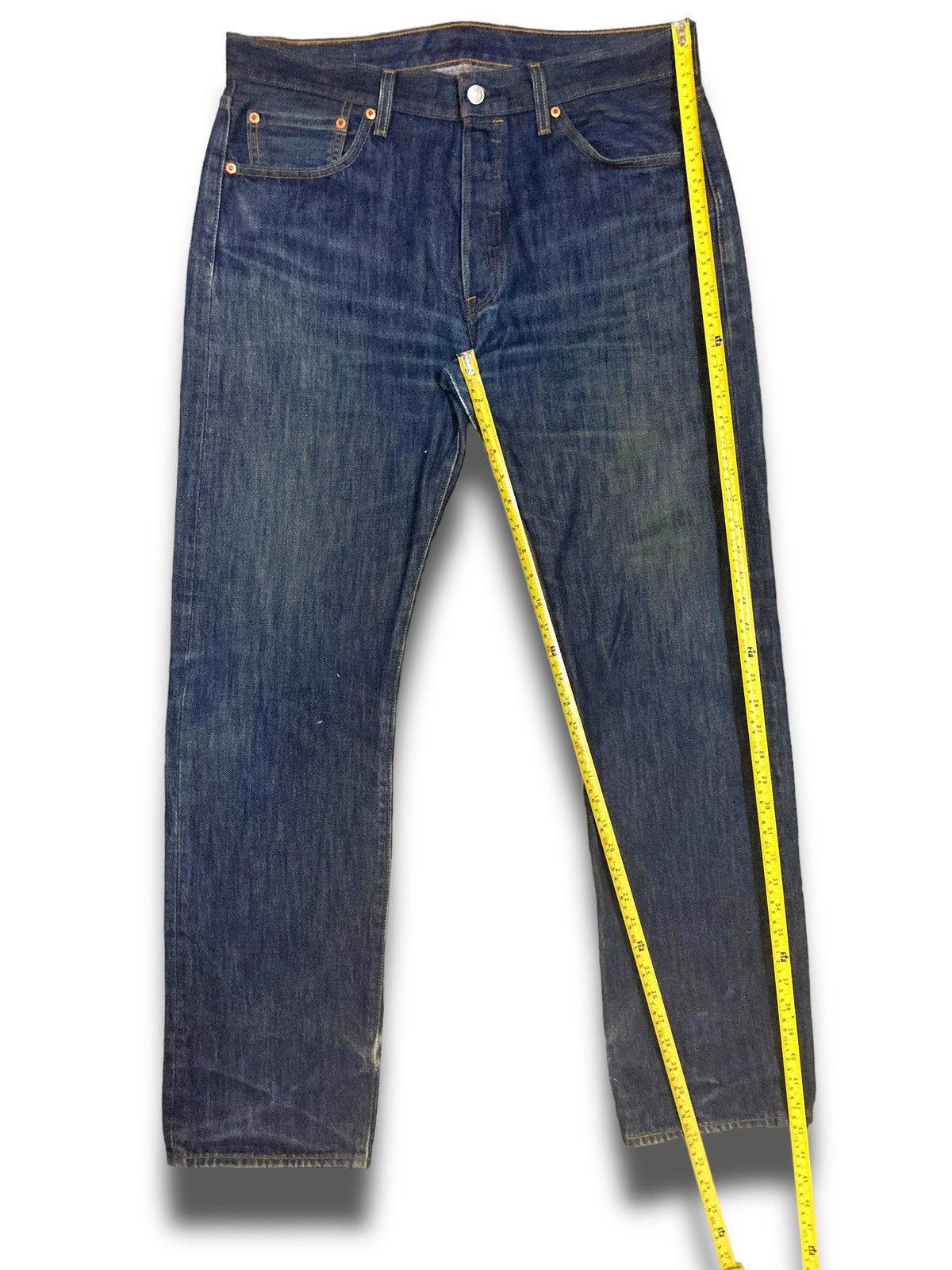 Levi's × Levi's Vintage Clothing Vintage Y2K 501 Levis Distressed Denims Size US 34 / EU 50 - 14 Thumbnail