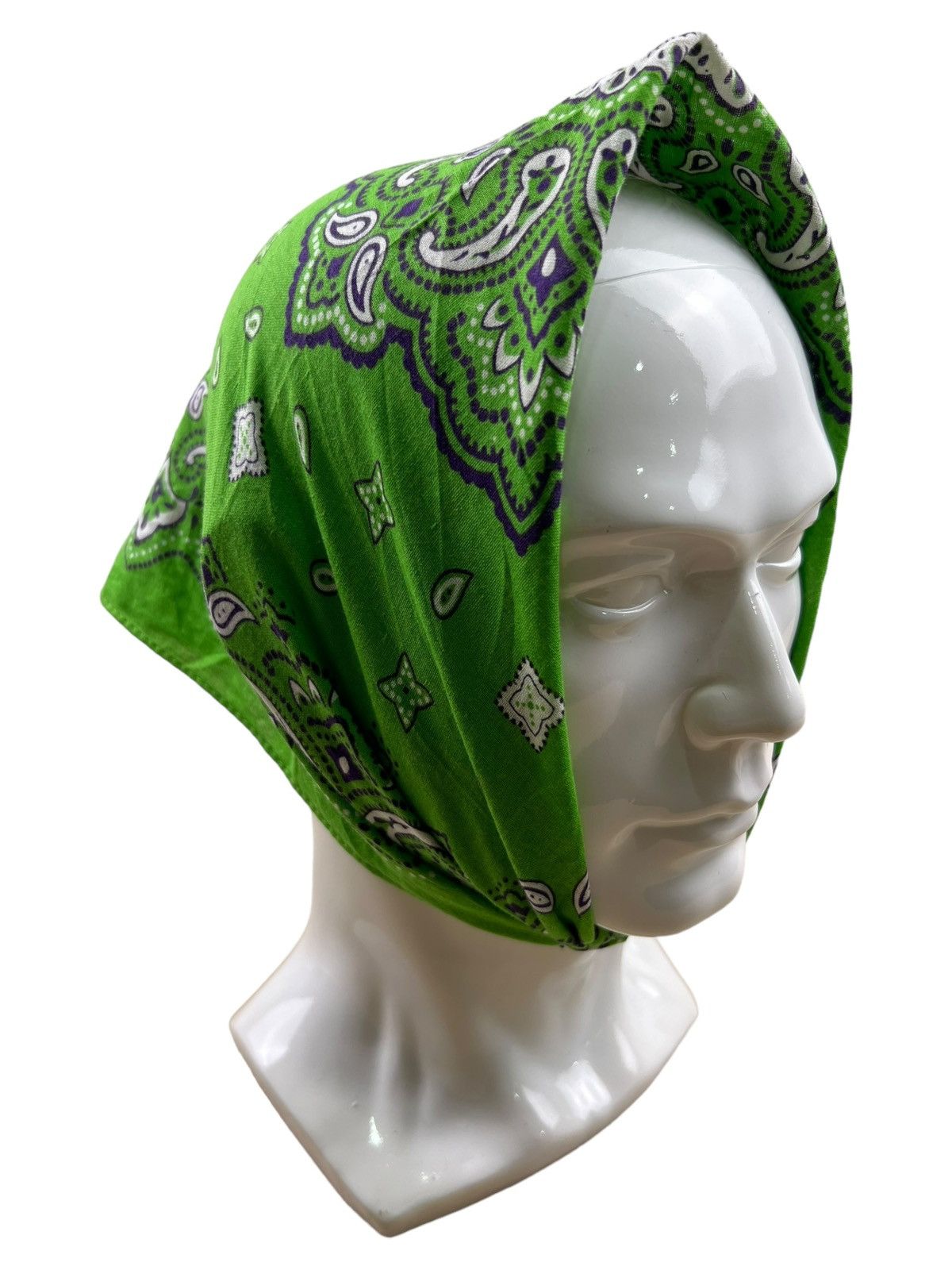 Japanese Brand Paislee Handkerchief Neckerchief Bandana Pocketsquare Size ONE SIZE - 1 Thumbnail