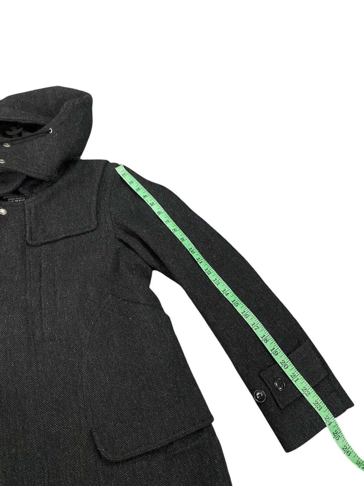 CABANE de ZUCCa × Issey Miyake × Zucca Vintage Cabane De Zucca Issey Miyake Hoodie Wool Size US S / EU 44-46 / 1 - 17 Thumbnail