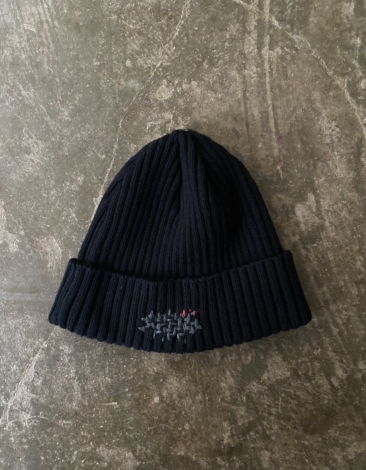 Porter Classic Porter Classic Sashiko Boro Knit Beanie Kapital 45r Visvim Size ONE SIZE - 3 Thumbnail