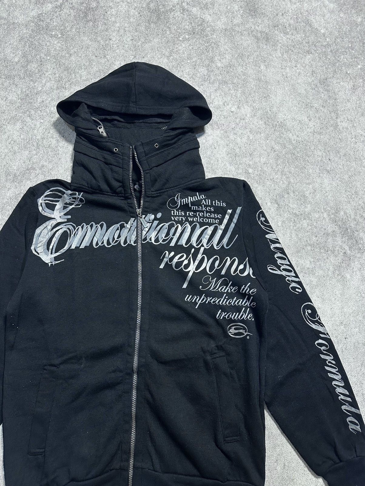 If Six Was Nine Japanes Impala Poem Bono Hoodie Size US L / EU 52-54 / 3 - 2 Thumbnail