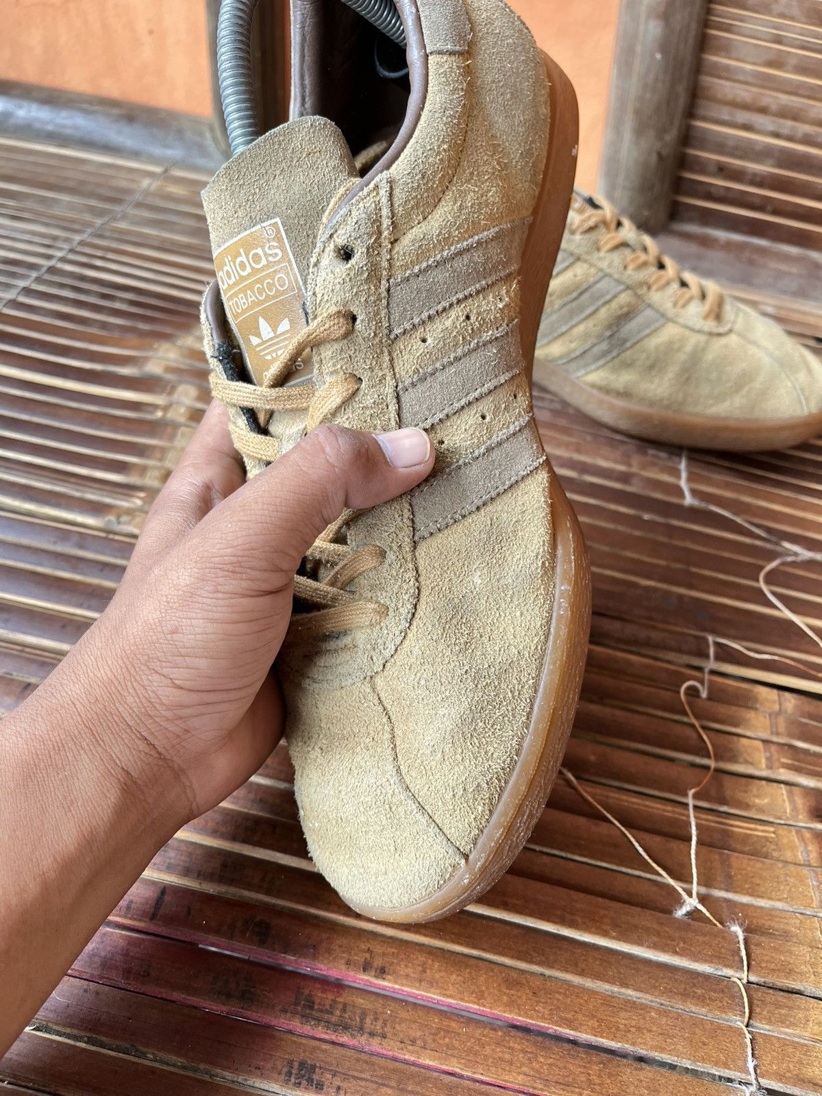 Adidas Adidas tobacco X Mita rare sneakers Size US 11.5 / EU 44-45 - 9 Thumbnail
