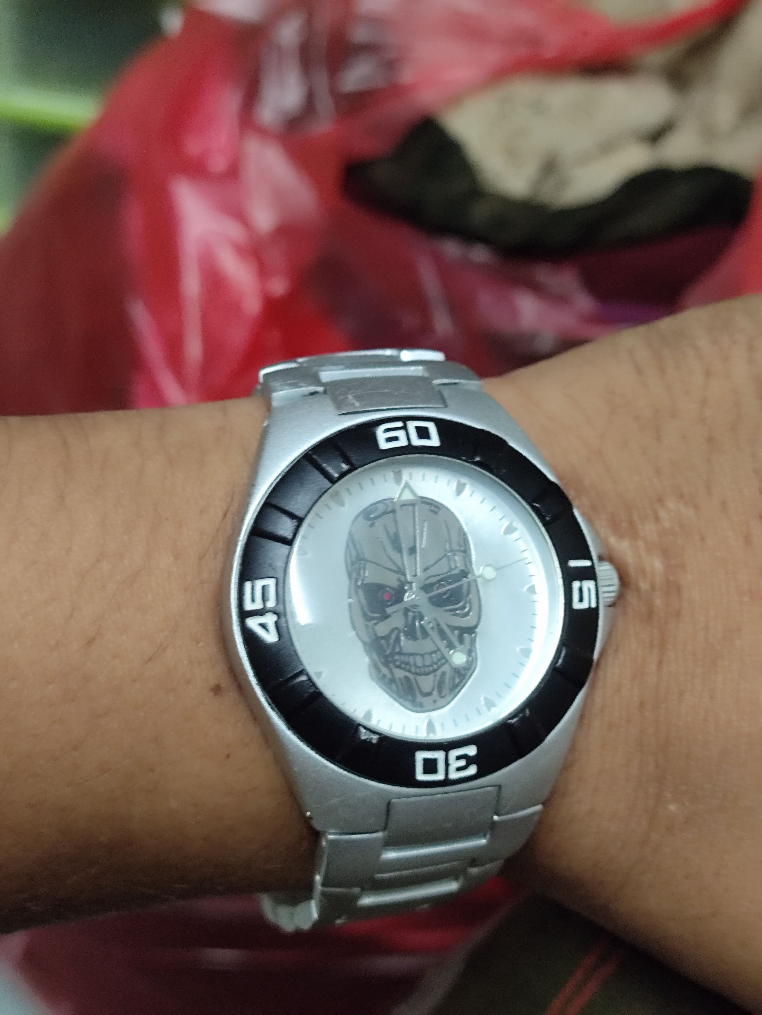 Japanese Brand TERMINATOR BY UNIVERSAL STUDIOS JAPAN (T2-3D) VINTAGE WATCH Size ONE SIZE - 2 Thumbnail