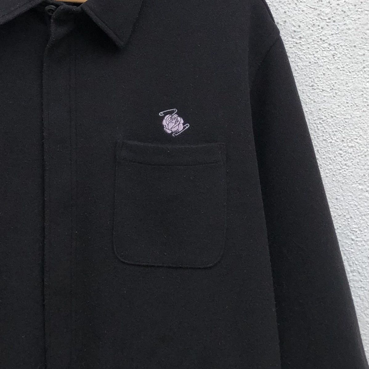 Undercover Undercover x Uniqlo GU Knit Melton Long Shirt Black Men’s Size US L / EU 52-54 / 3 - 8 Thumbnail