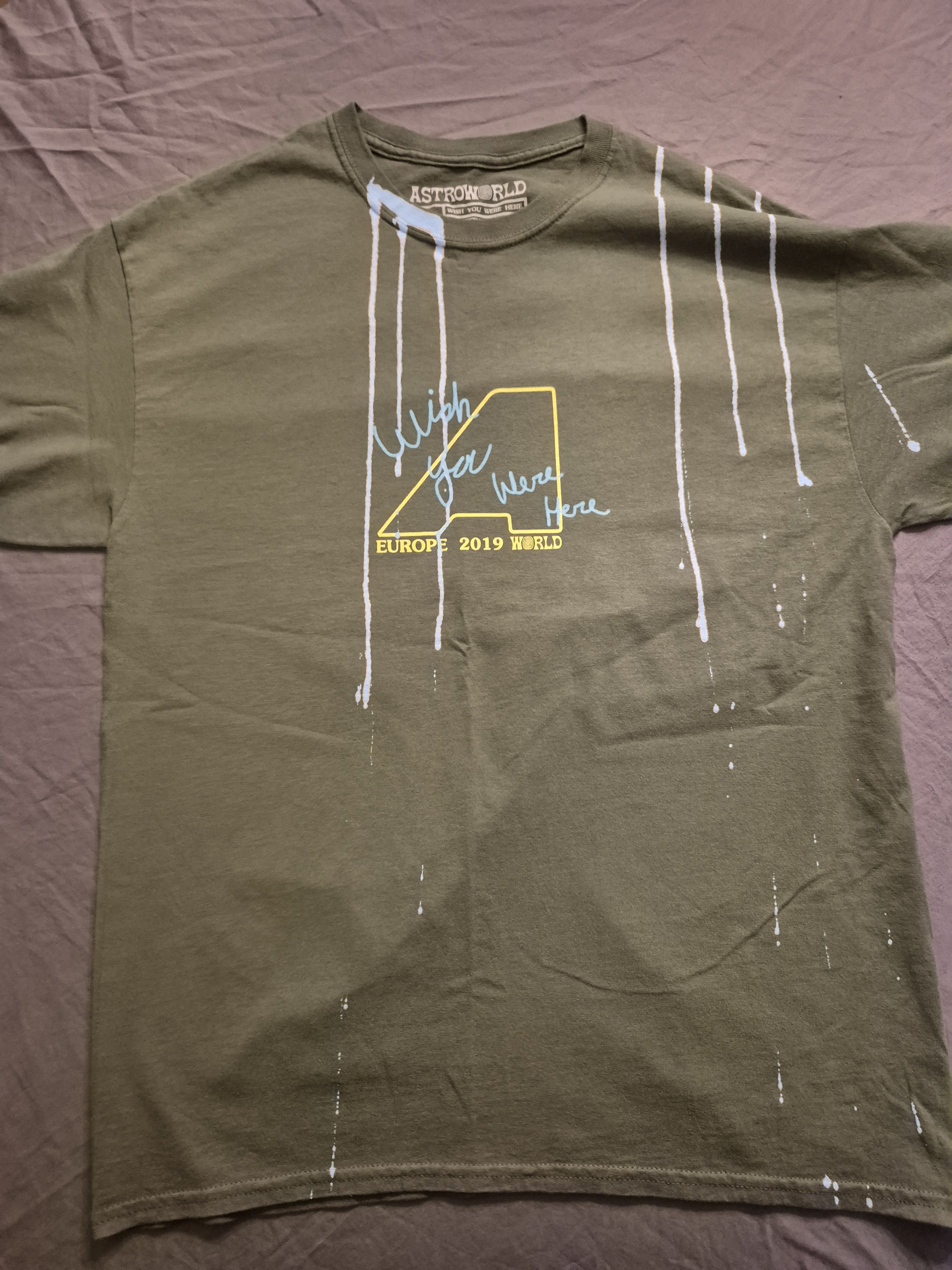 Travis Scott Travis Scott AstroWorld "Wish You Were Here" Tee Size Large Size US L / EU 52-54 / 3 - 1 Thumbnail