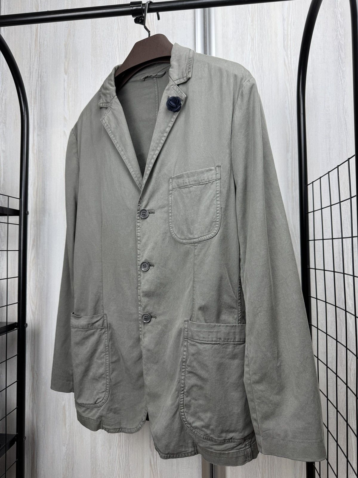 Aspesi Aspesi Samuraki COTTON AND LYOCELL TWILL BLAZER RRP 490$ Size 40R - 6 Thumbnail