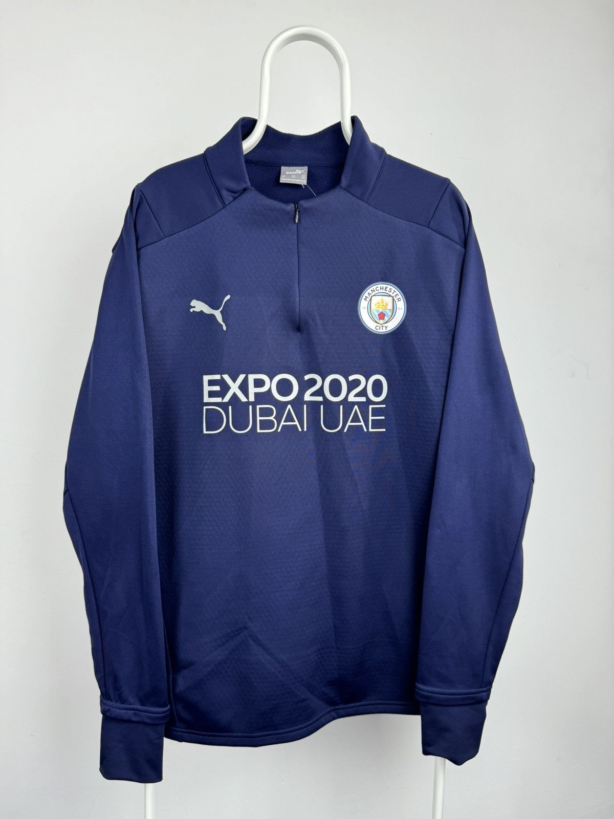 Puma Puma Manchester City Winter Training Top 2020 1/3 Jumper Size US XXL / EU 58 / 5 - 1 Thumbnail