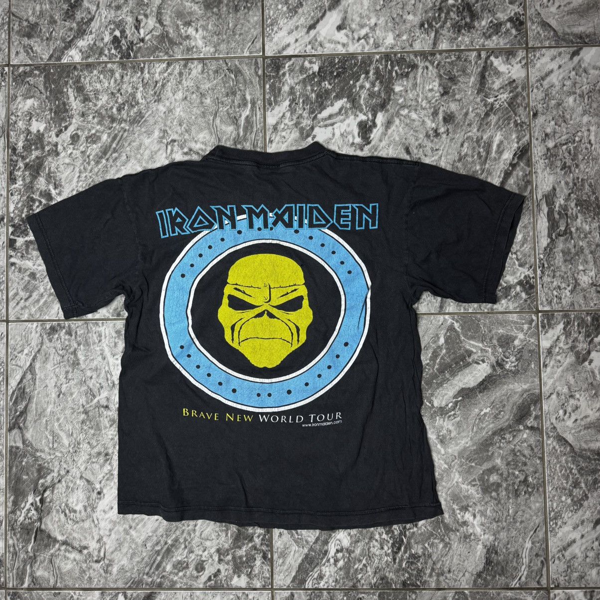 Band Tees × Iron Maiden × Vintage Iron Maiden T-Shirt 2000 vintage Size US M / EU 48-50 / 2 - 2 Thumbnail