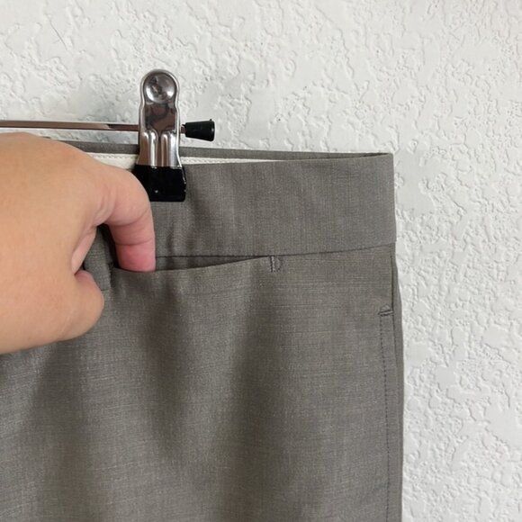 Hermes HERMES Cotton Wool Flat Front Seamed Trousers Pants Sz 44 Size US 36 / EU 52 - 3 Thumbnail
