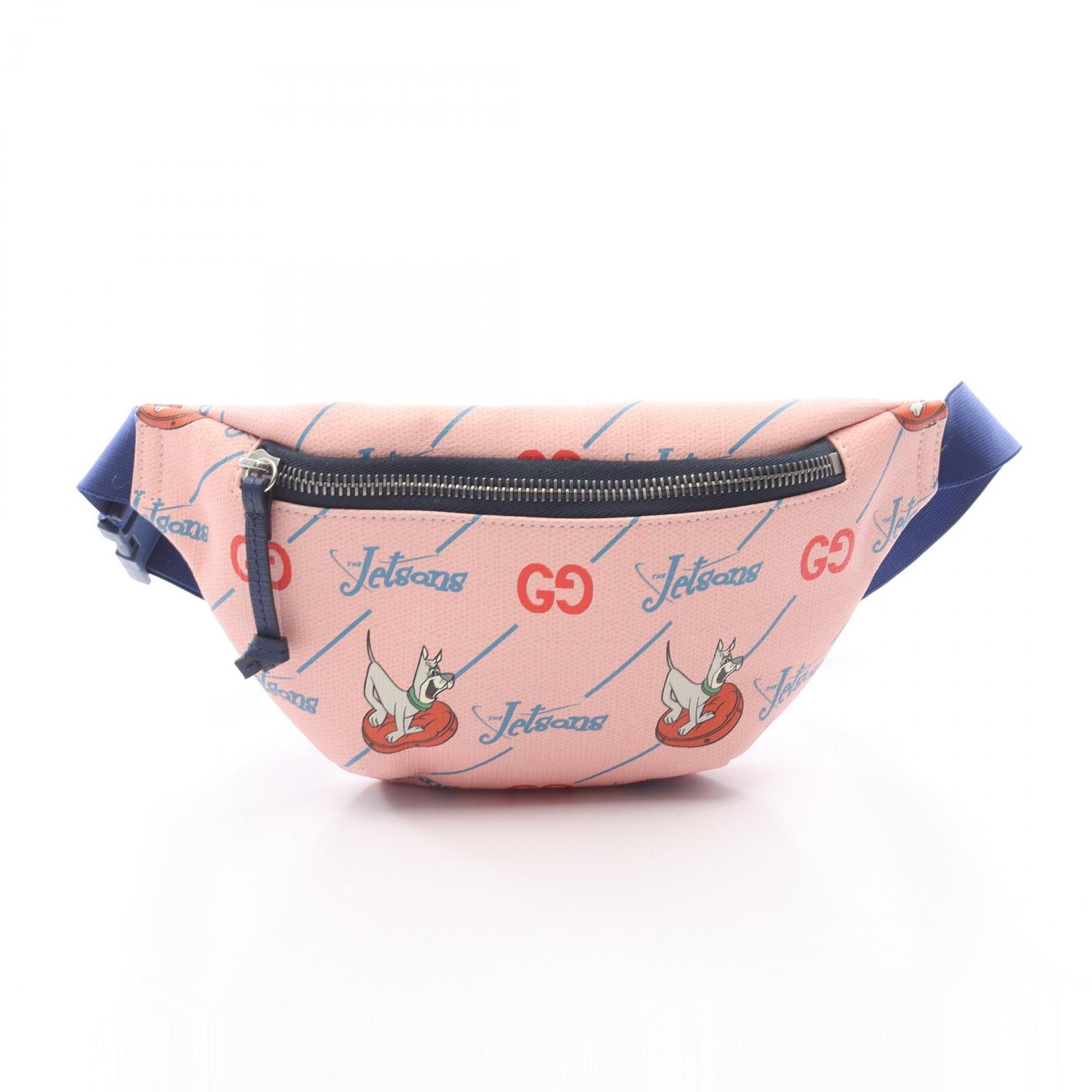 Gucci Gucci Gucci GUCCI × The Jetsons PVC Coated Canvas Waist Bag Canvas Belt Bag 502095 DUTY FREE for USA Size ONE SIZE - 1 Thumbnail
