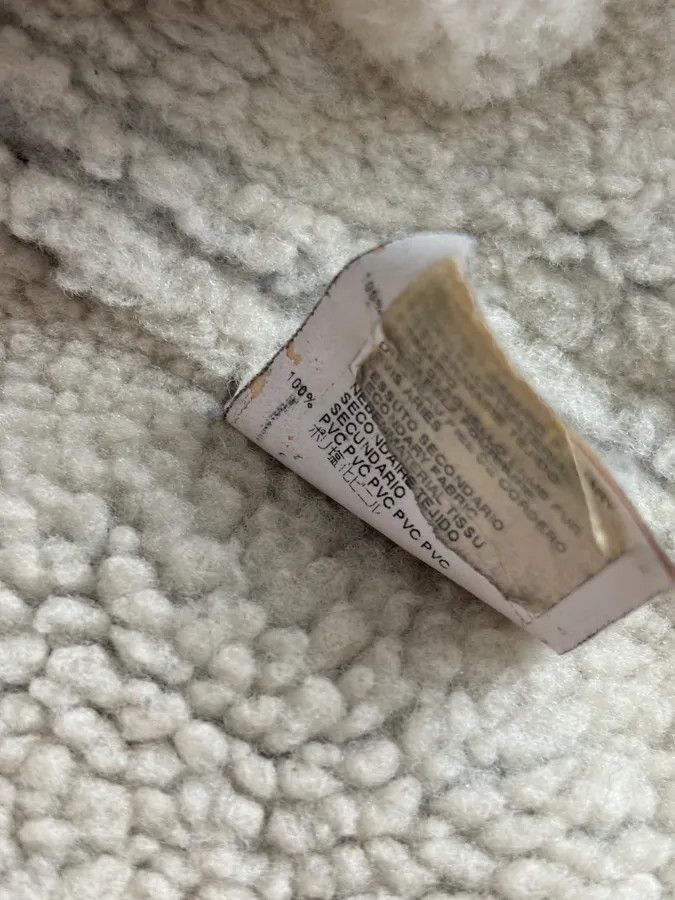 Maison Margiela AW2011 Maison Margiela Shearling Faded Black Leather Jacket Size US M / EU 48-50 / 2 - 11 Thumbnail