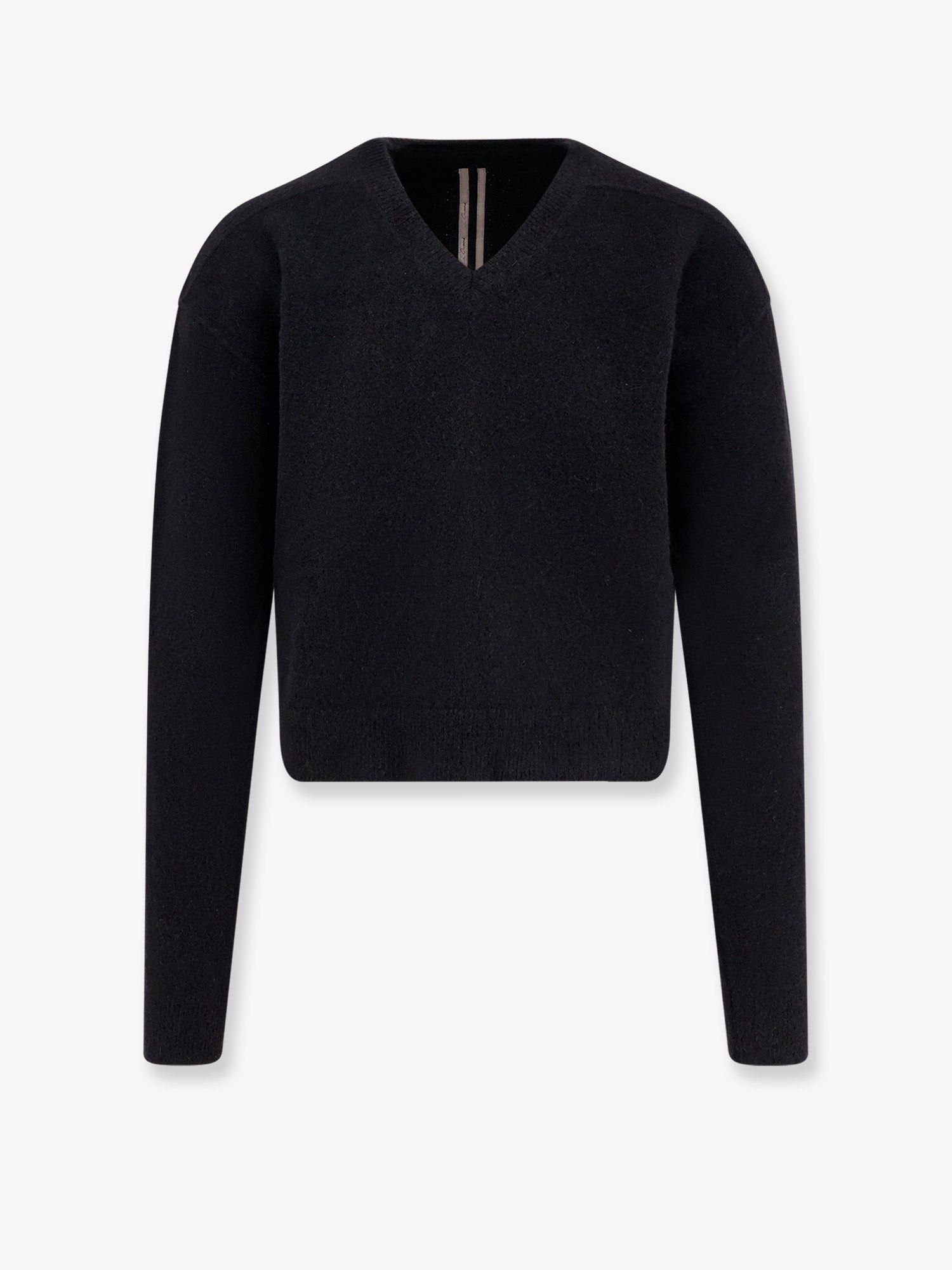 【RICK OWENS】 Mohair/Alpaca Wool knit Brand New Rick Owens Strobe Black Sweater Knit Size XL