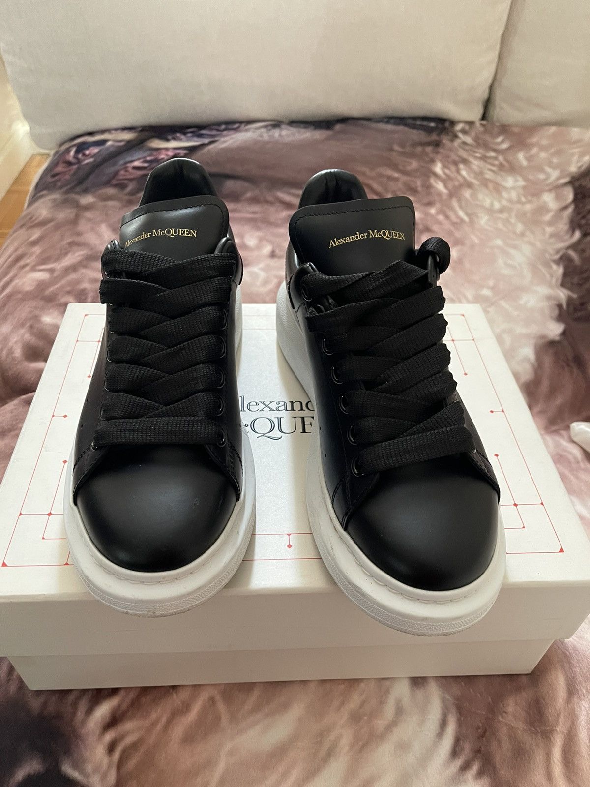 Alexander McQueen Black Alexander McQueen Sneakers Size US 9 / IT 39 - 4 Thumbnail