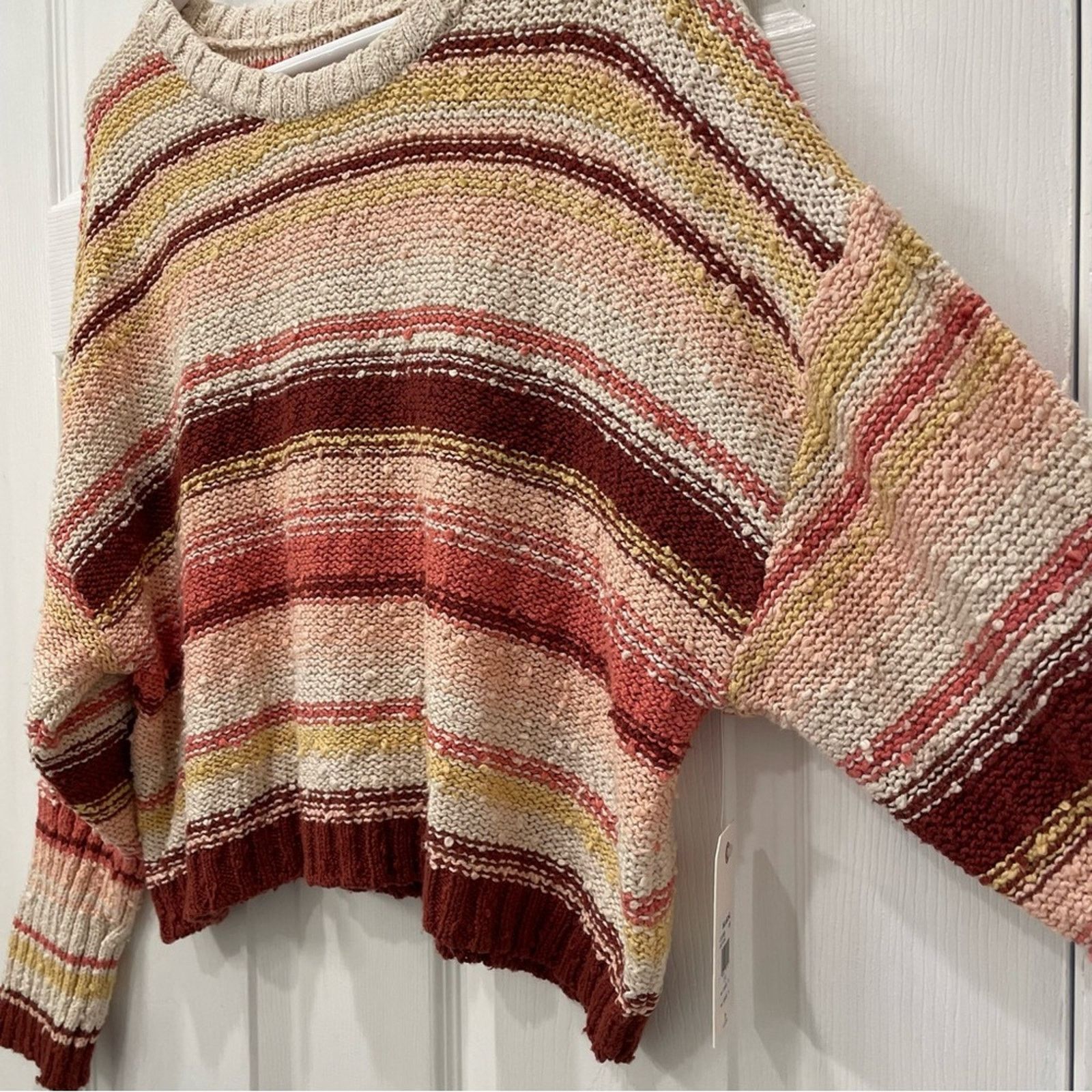 Billabong Billabong Easy Going Crop Sweater L Size L / US 10 / IT 46 - 8 Thumbnail