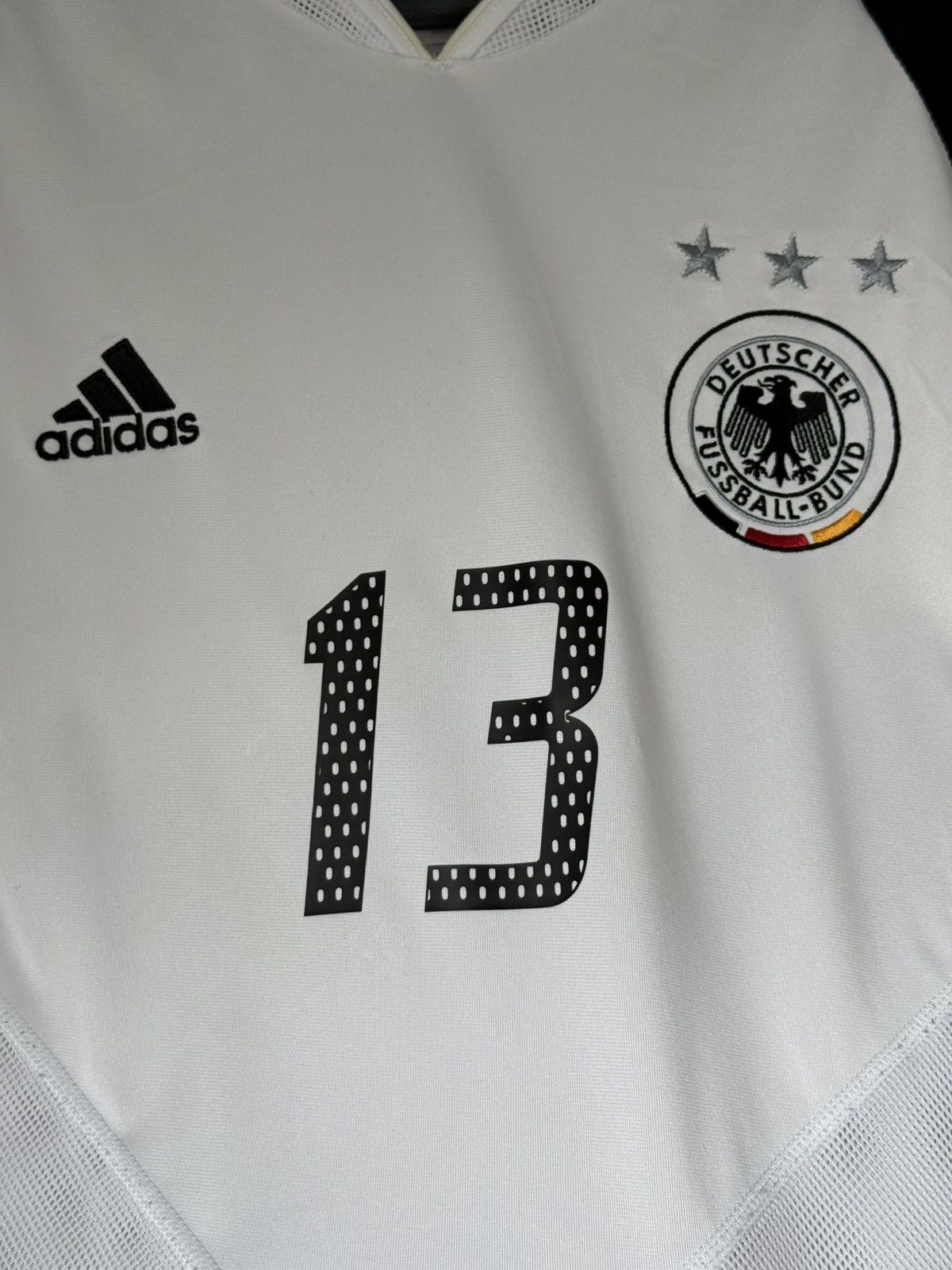 Adidas Germany 2004/05 Home #13 Ballack XL *mint* Size US XL / EU 56 / 4 - 6 Thumbnail