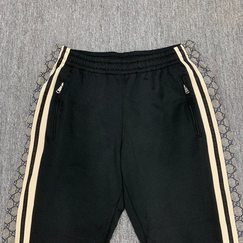 Gucci Gucci Black Snake Print Side Stripe Pants-2508 Size US 30 / EU 46 - 7 Thumbnail