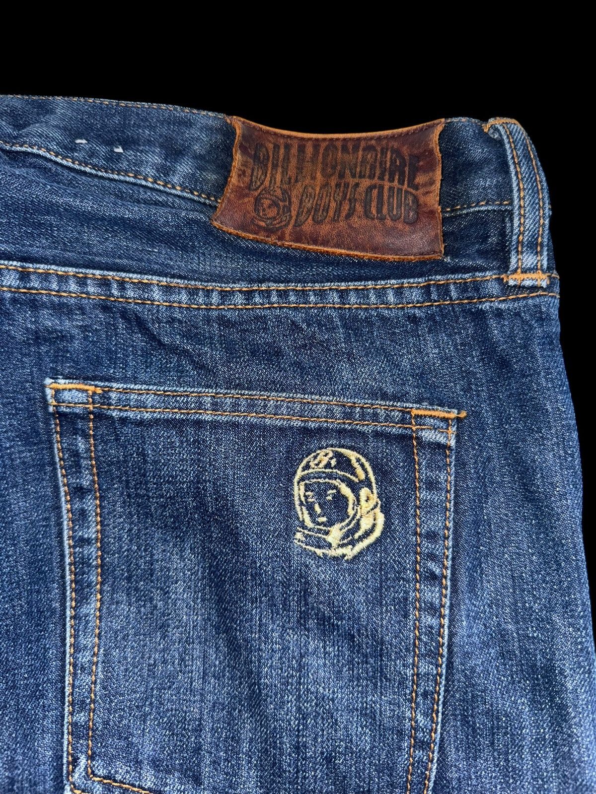 Billionaire Boys Club Billionaire Boys Club Selvedge Straight Navy Denim Jeans Size US 34 / EU 50 - 5 Thumbnail
