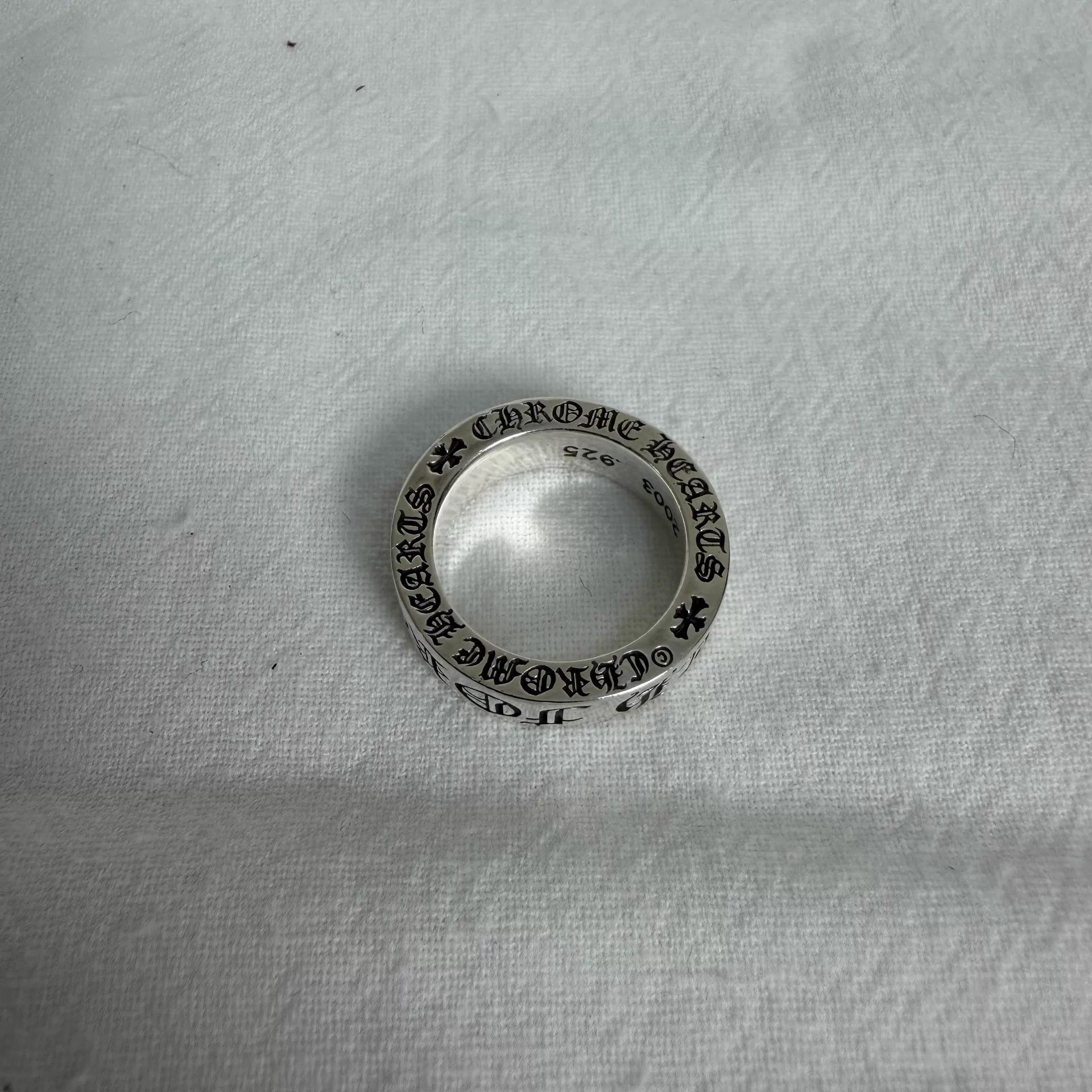 Chrome Hearts Chrome Hearts 925 Silver Forever Ring US6 Size ONE SIZE - 1 Thumbnail
