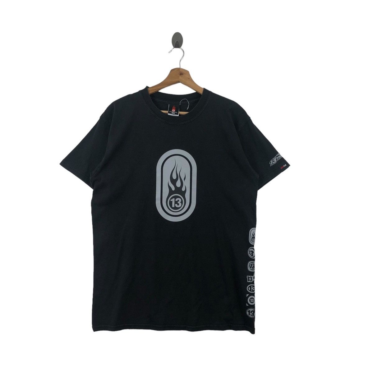 Vintage × Welcome Skateboards Pick!! Vtg 13TH FLOOR SKATEBOARDING Top Tee Tshirt Size US M / EU 48-50 / 2 - 1 Thumbnail