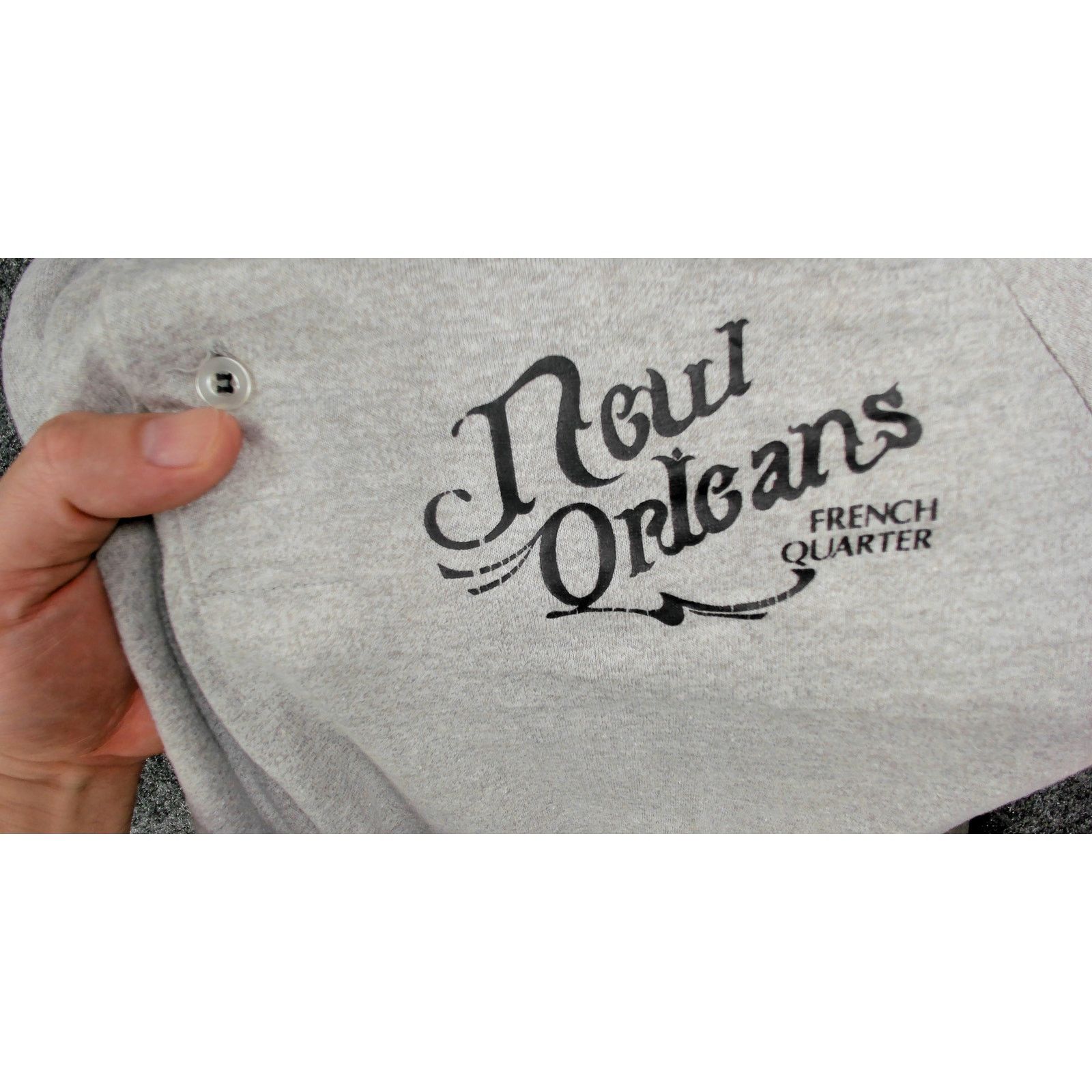 Fruit Of The Loom 80s FOTL Indie Sleaze Striped Raglan Polo Shirt Size US S / EU 44-46 / 1 - 8 Thumbnail