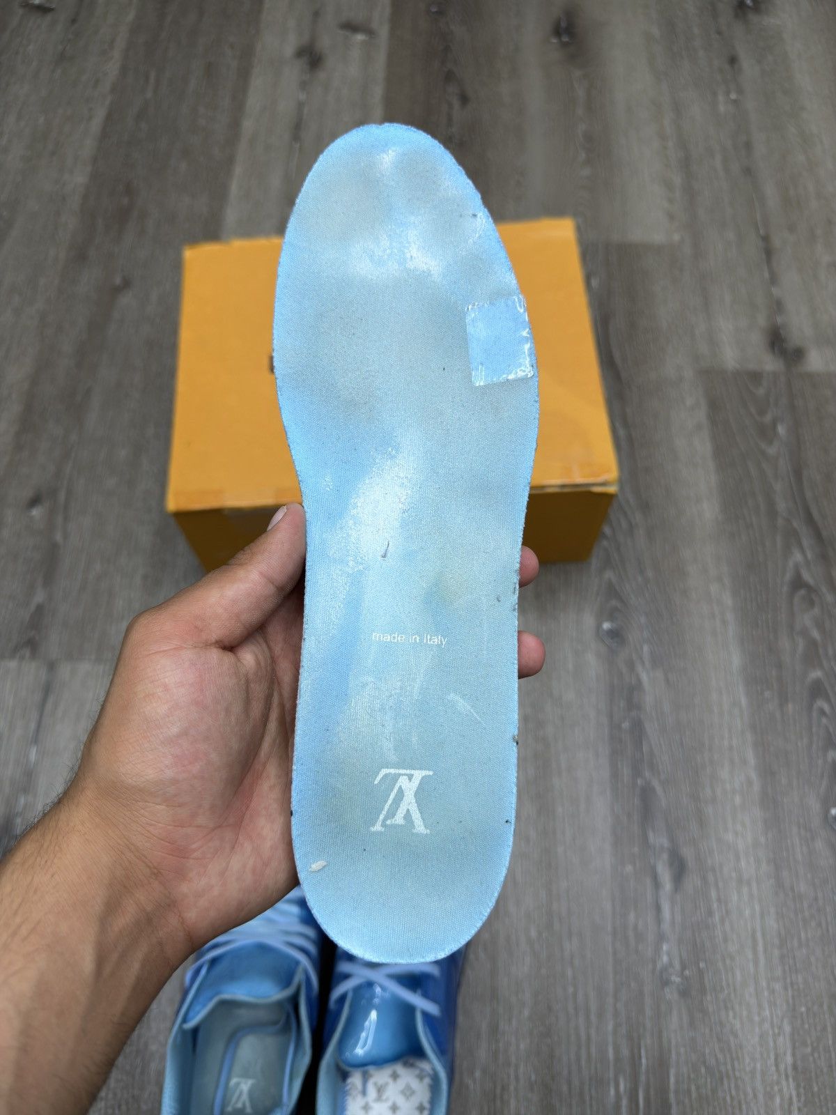 Louis Vuitton Louis Vuitton Trainer Transparent Blue Size US 8 / EU 41 - 9 Thumbnail