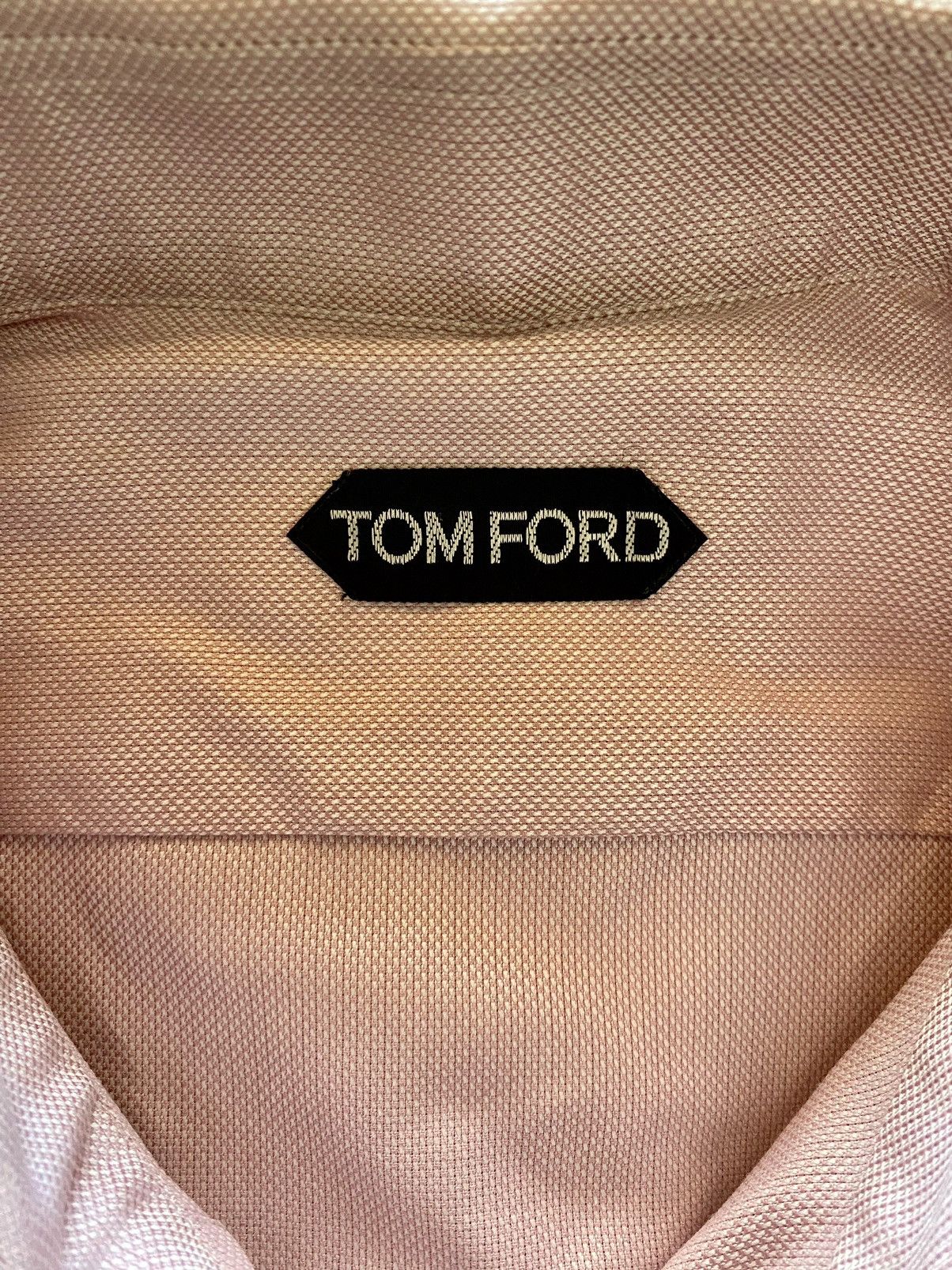 Tom Ford Tom Ford dusty rose Oxford cloth dress shirt 16.5 42e NEW Size US L / EU 52-54 / 3 - 2 Thumbnail